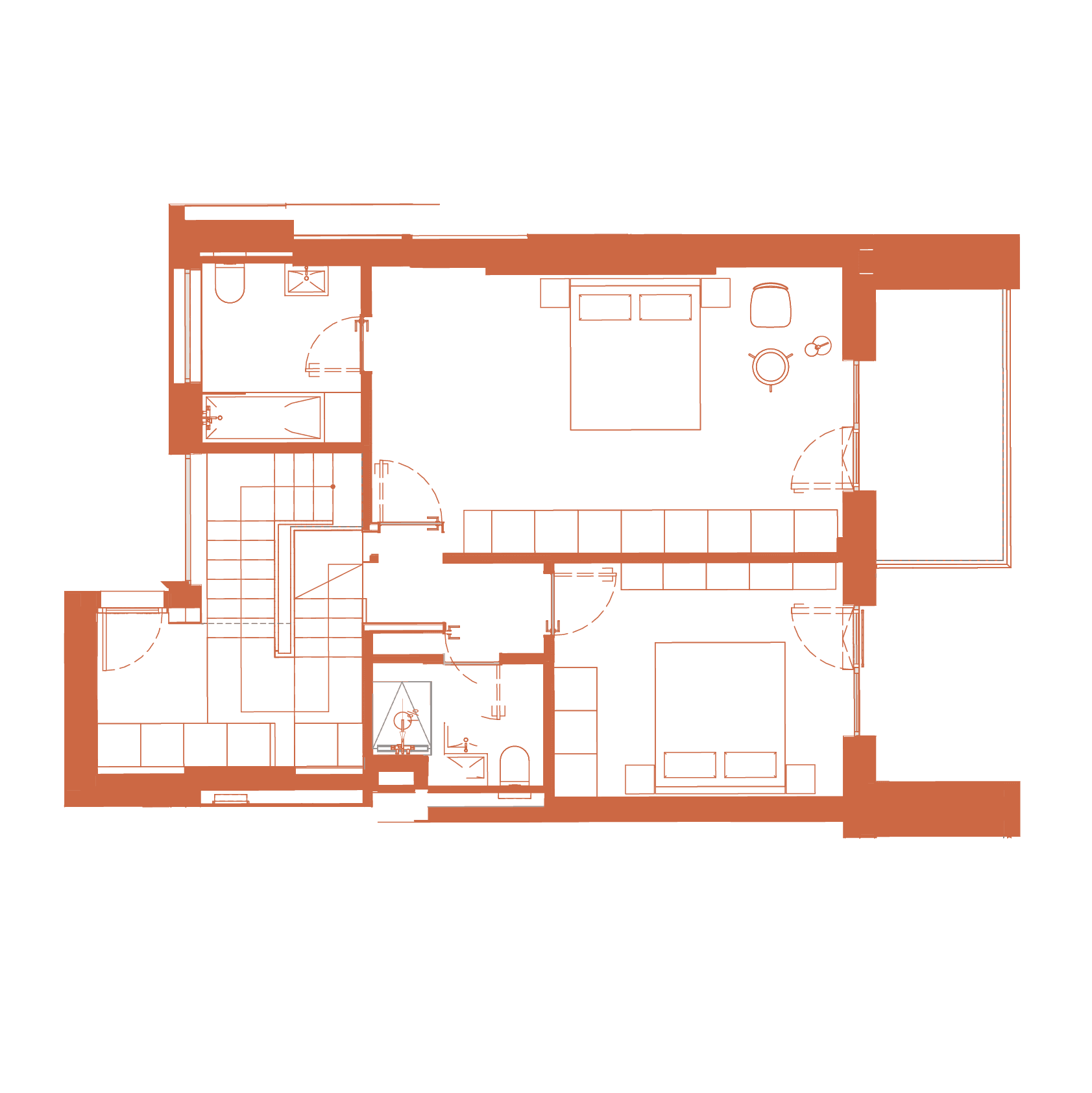 Plan apartament A01