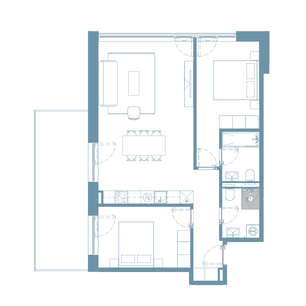 Plan apartament 8