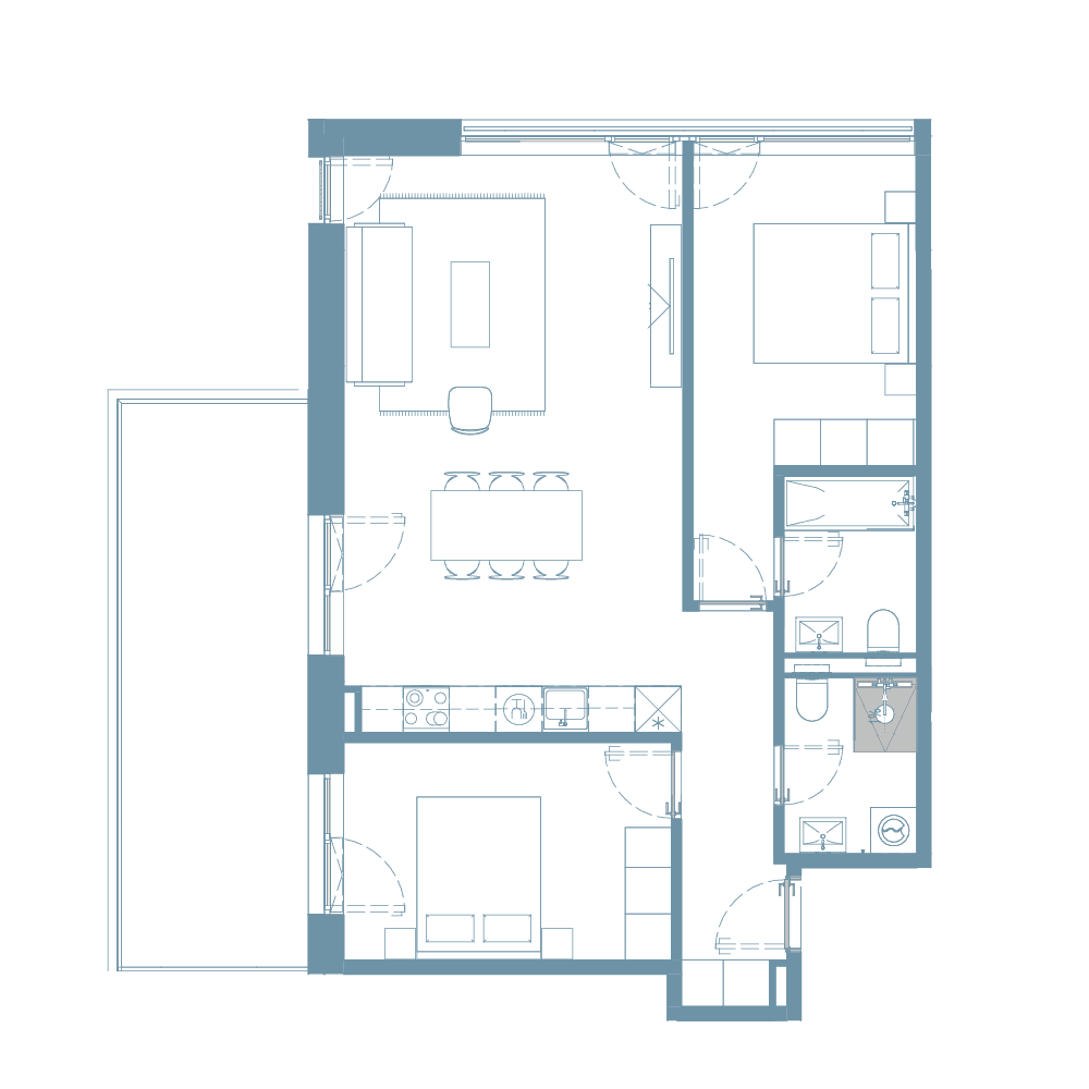 Plan apartament 20