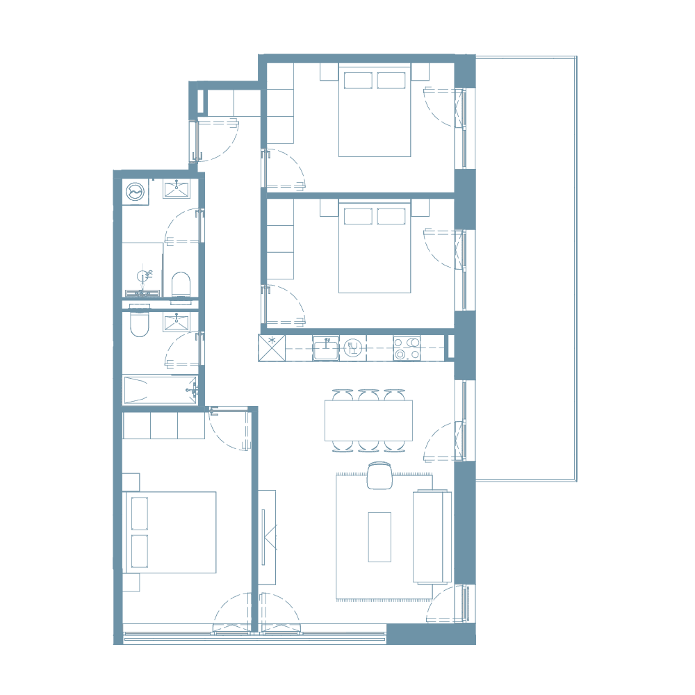 Plan apartament 26