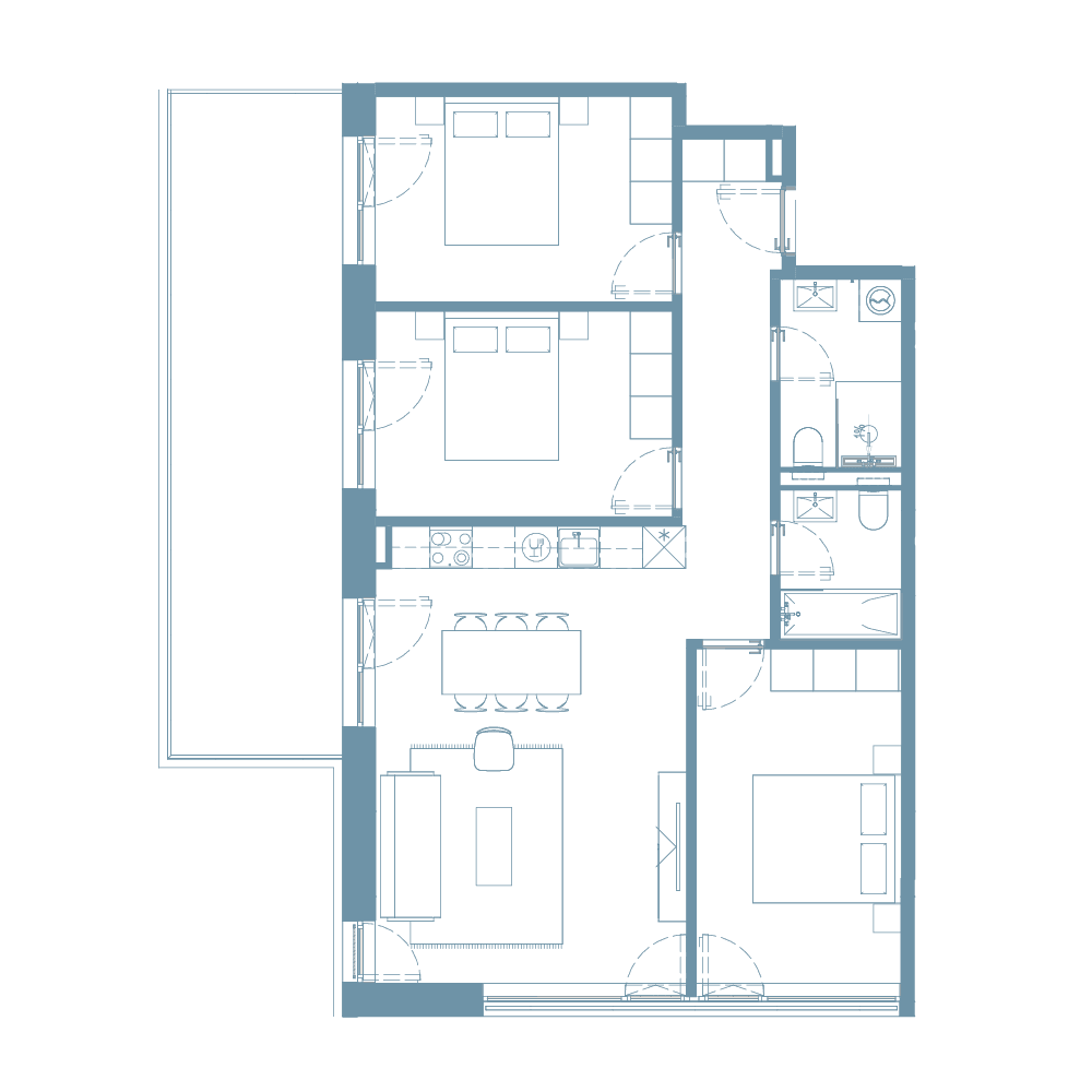 Plan apartament 31