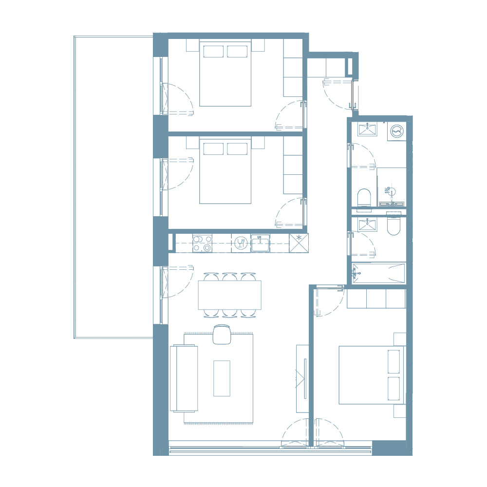 Plan apartament 19