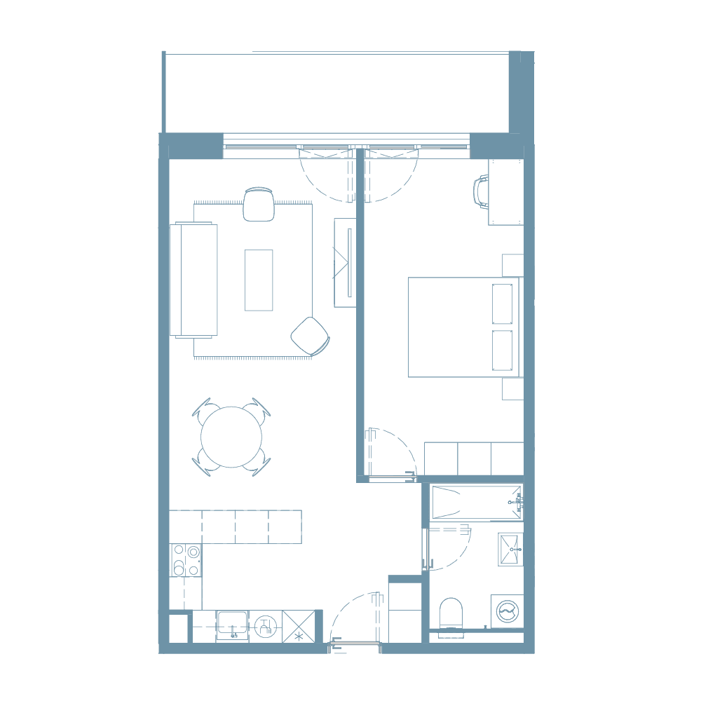 Plan apartament 48