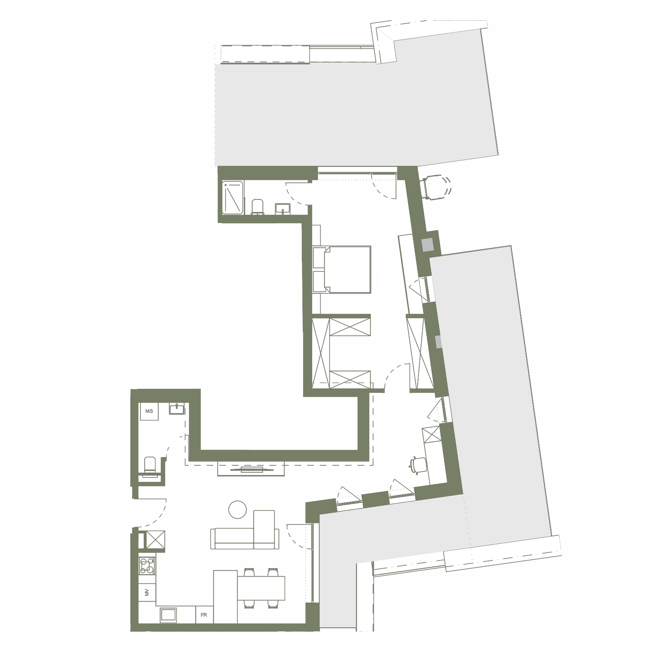 Plan apartament R1U905