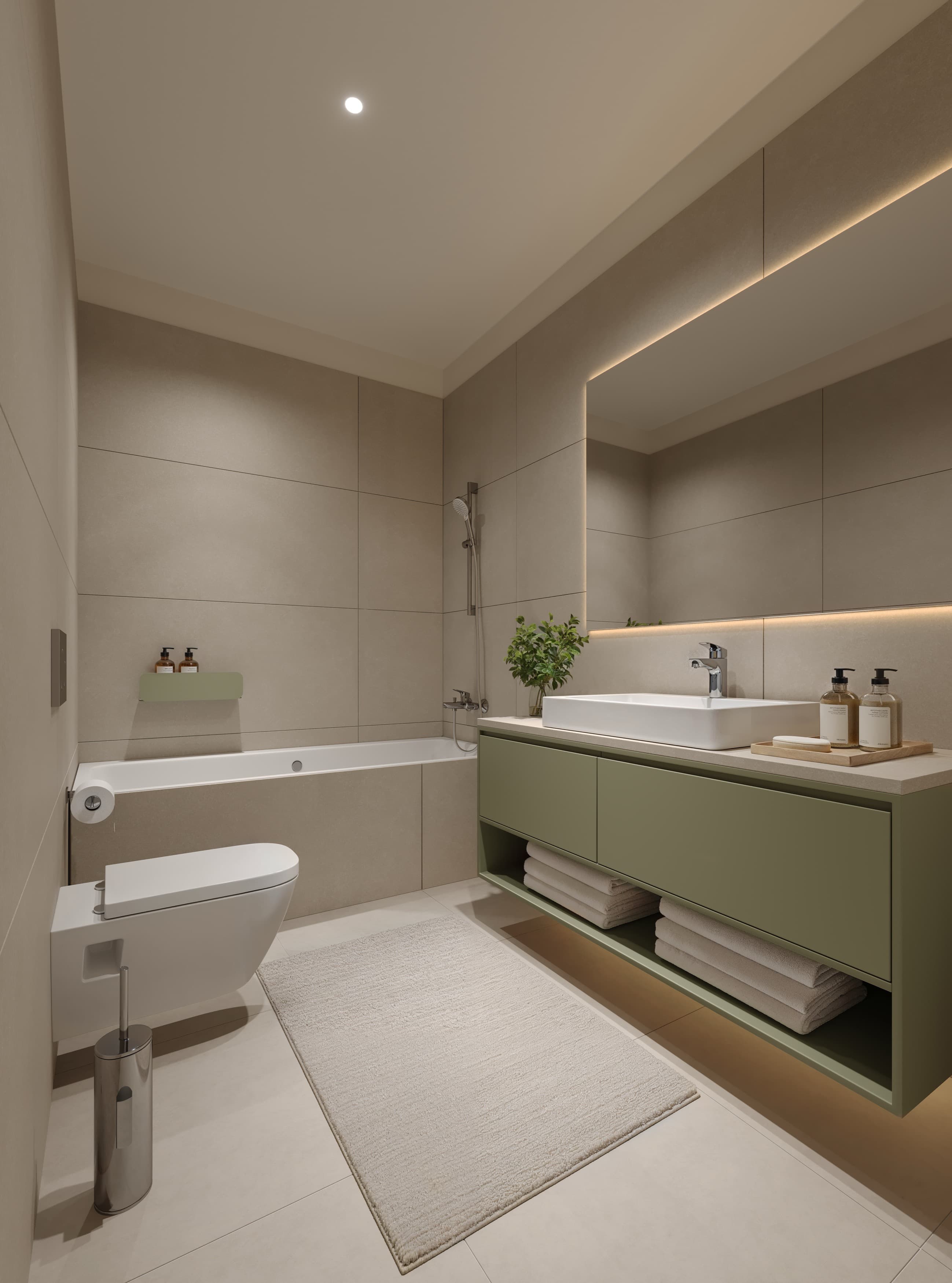 Bathroom Row