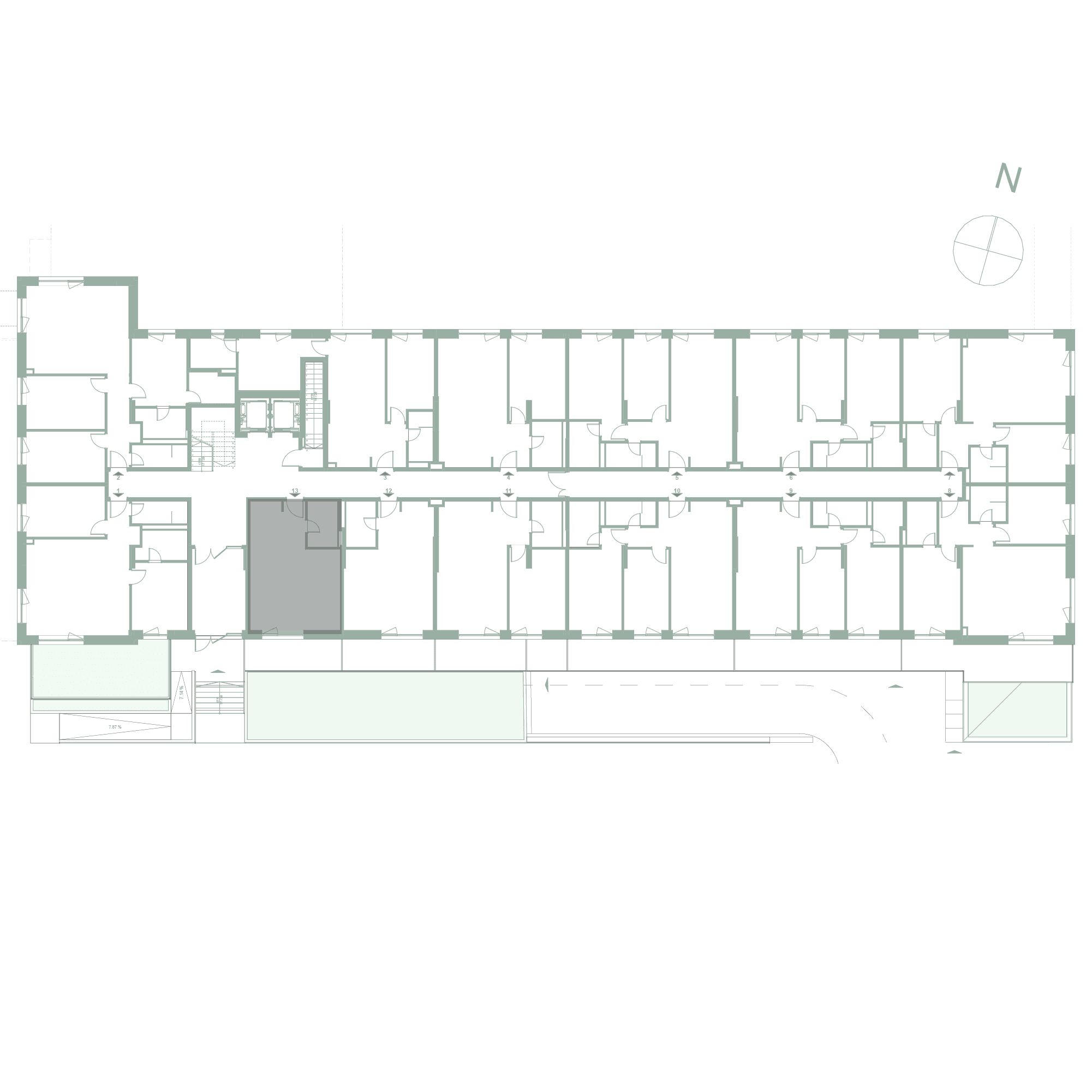 Plan apartament 13