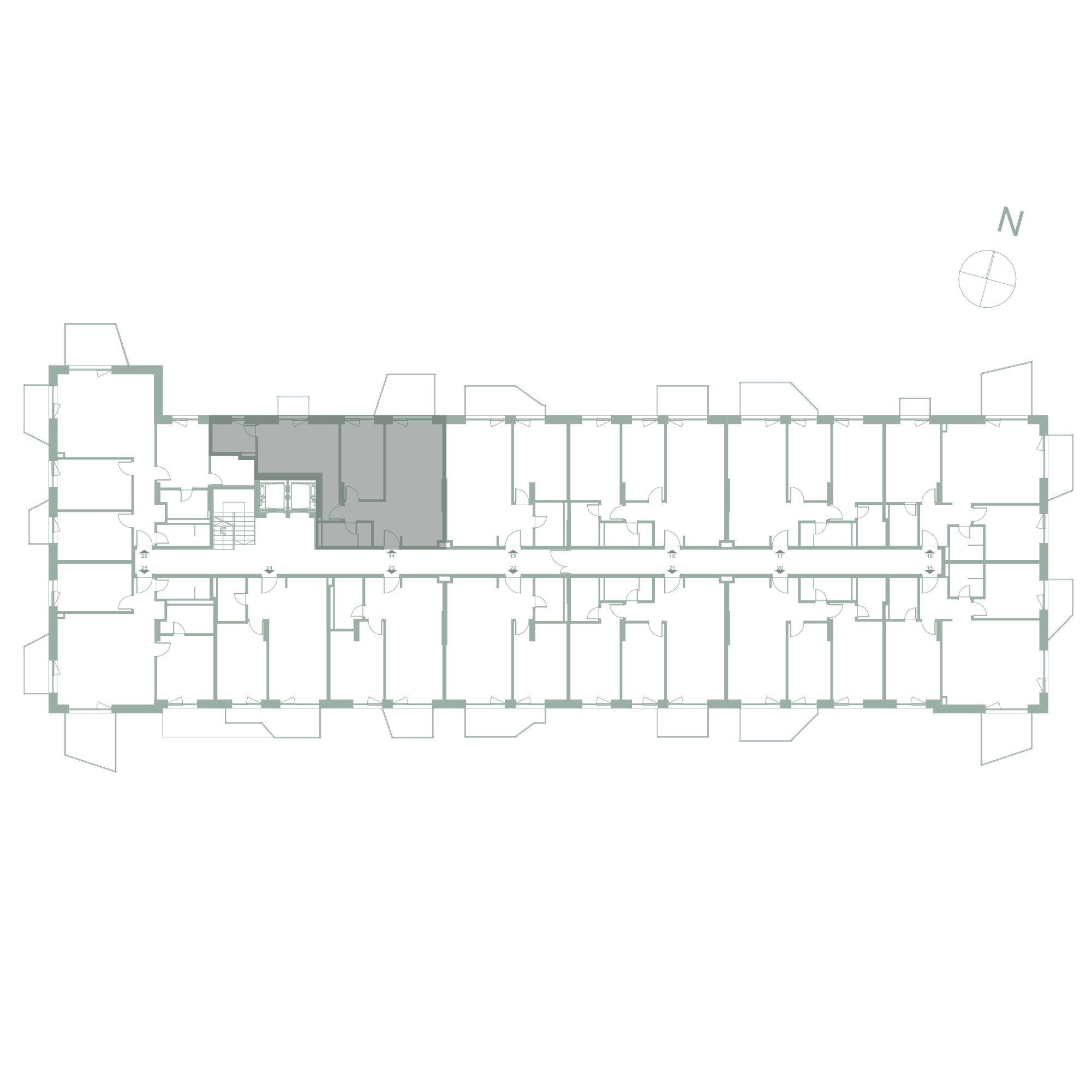 Plan apartament 14