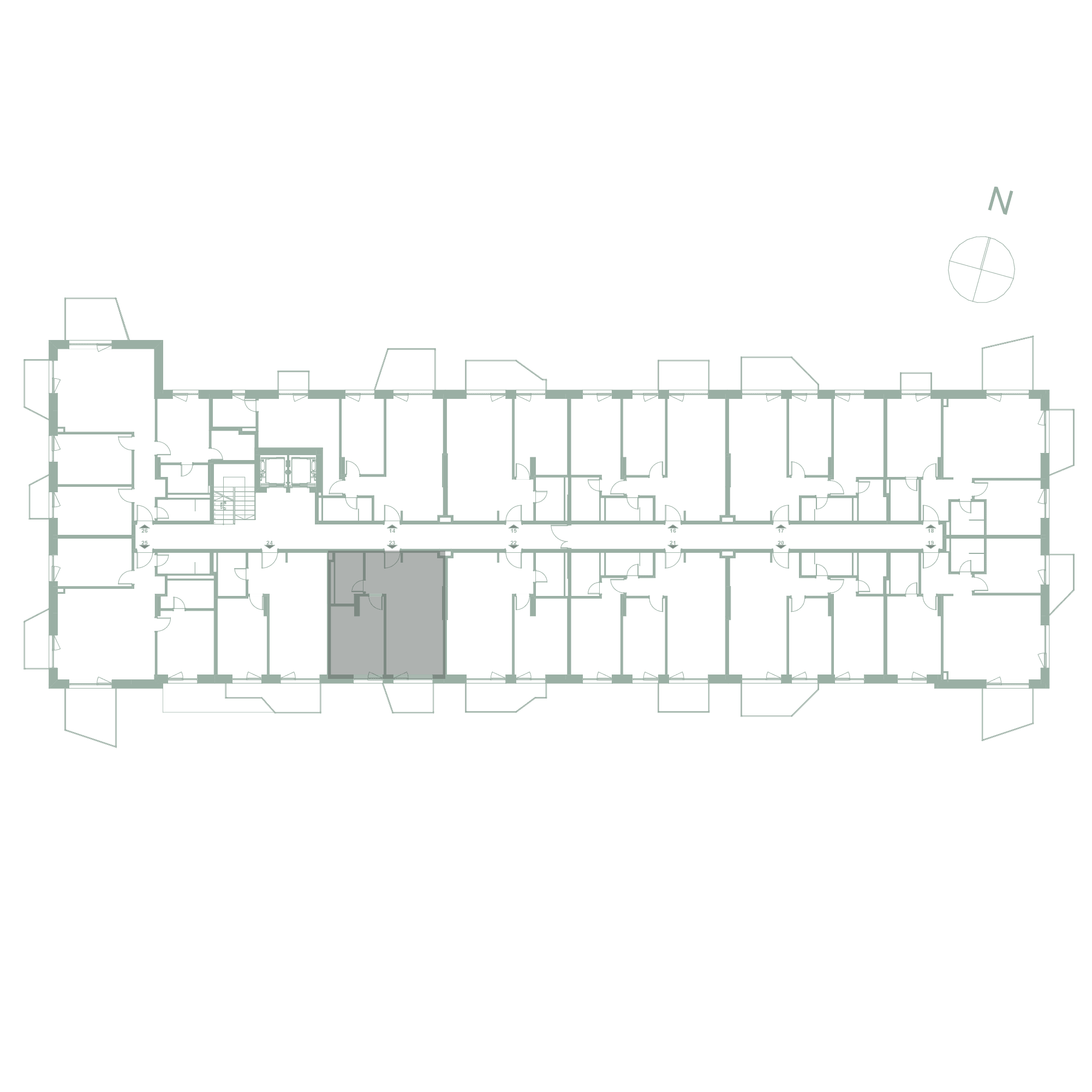 Plan apartament 23