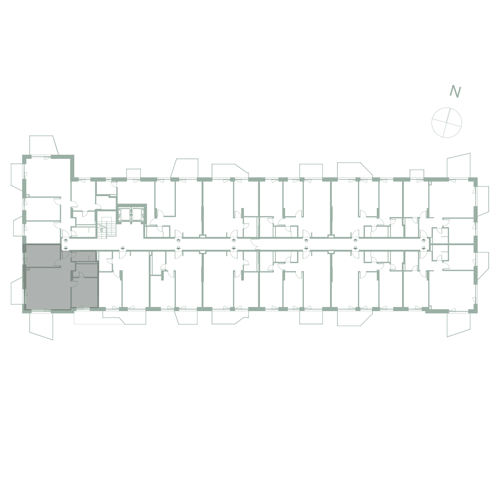 Plan apartament 25