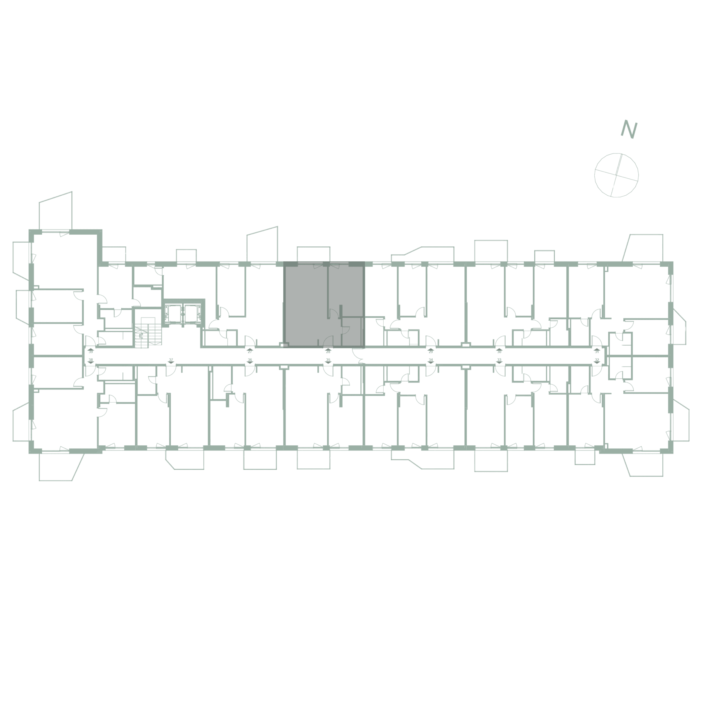 Plan apartament 28