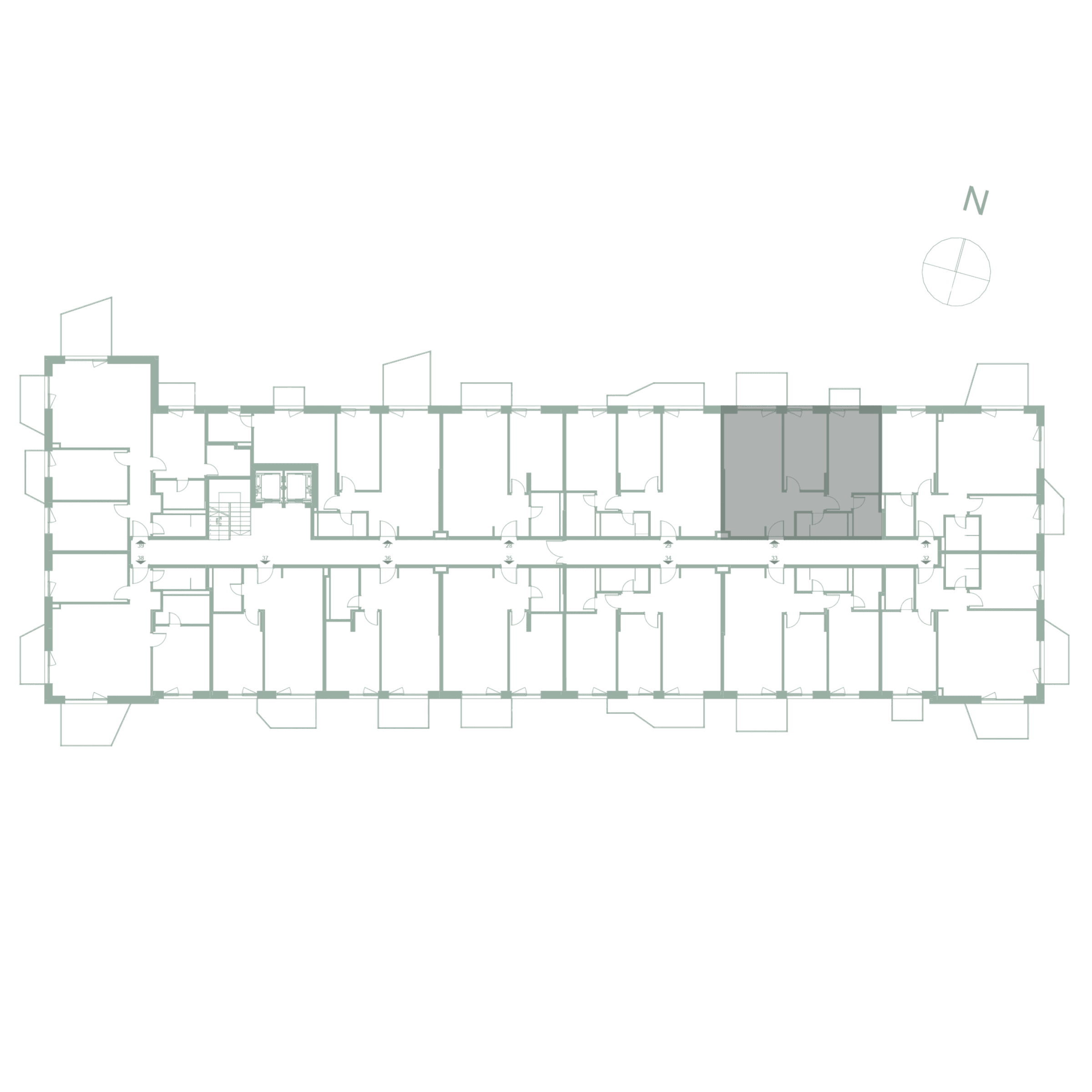 Plan apartament 30