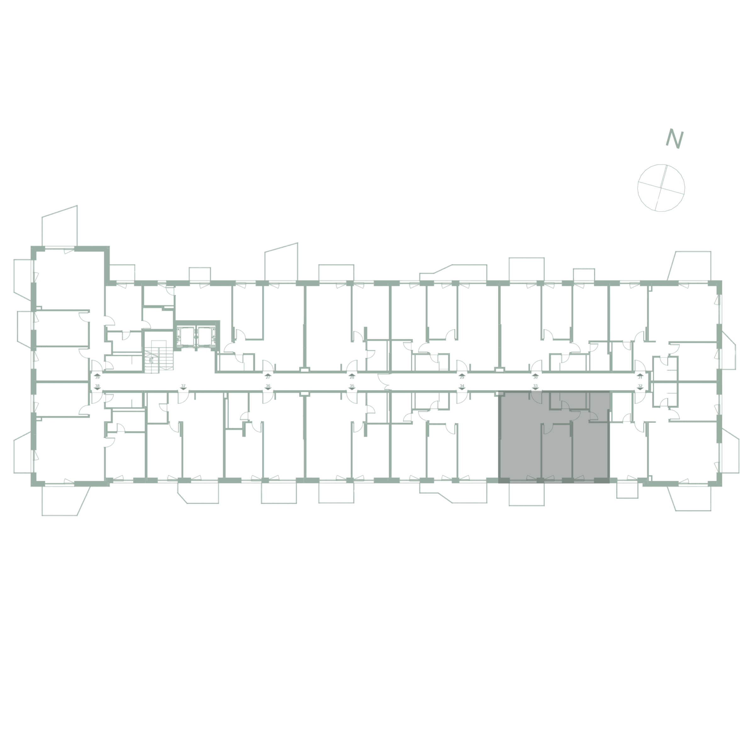 Plan apartament 33
