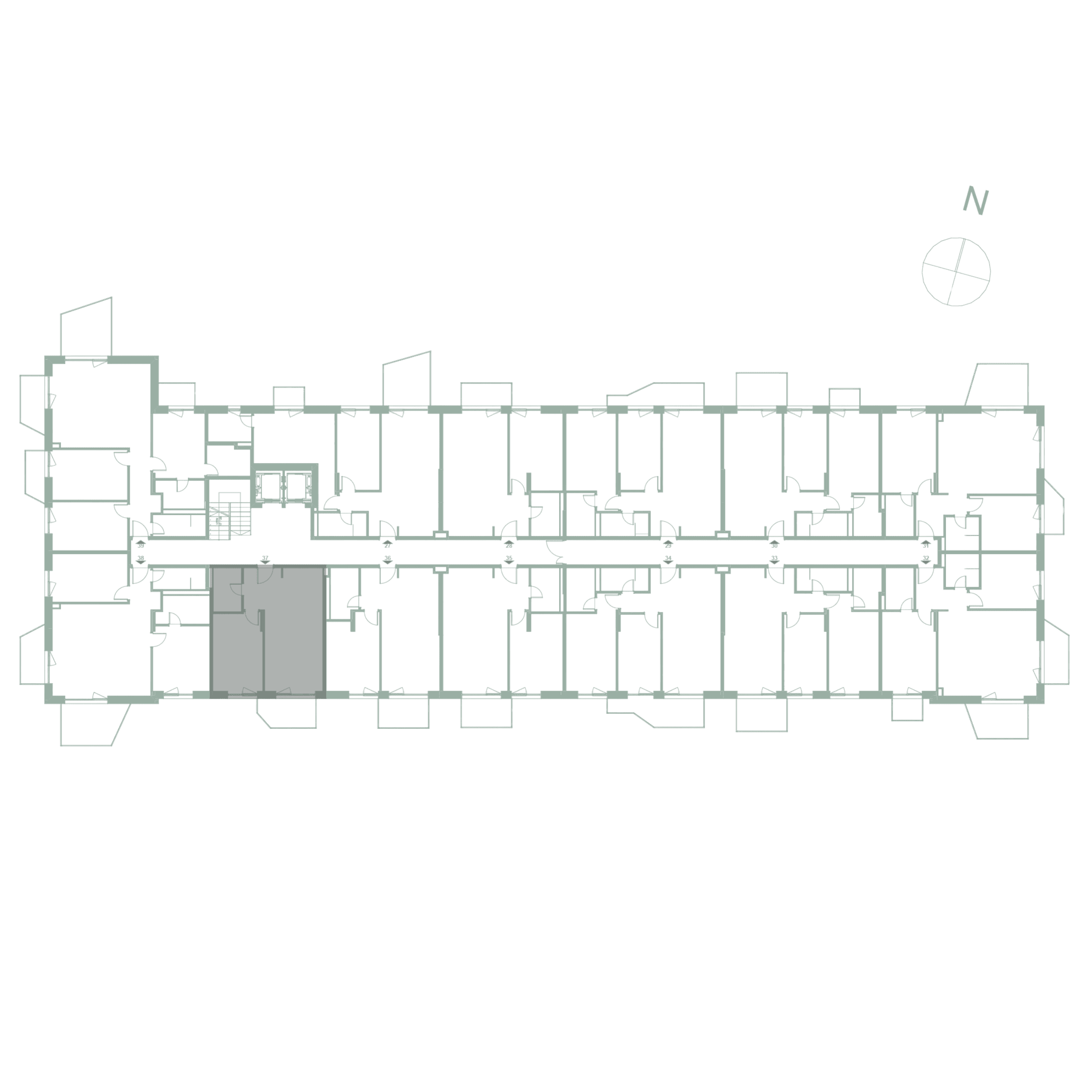 Plan apartament 37