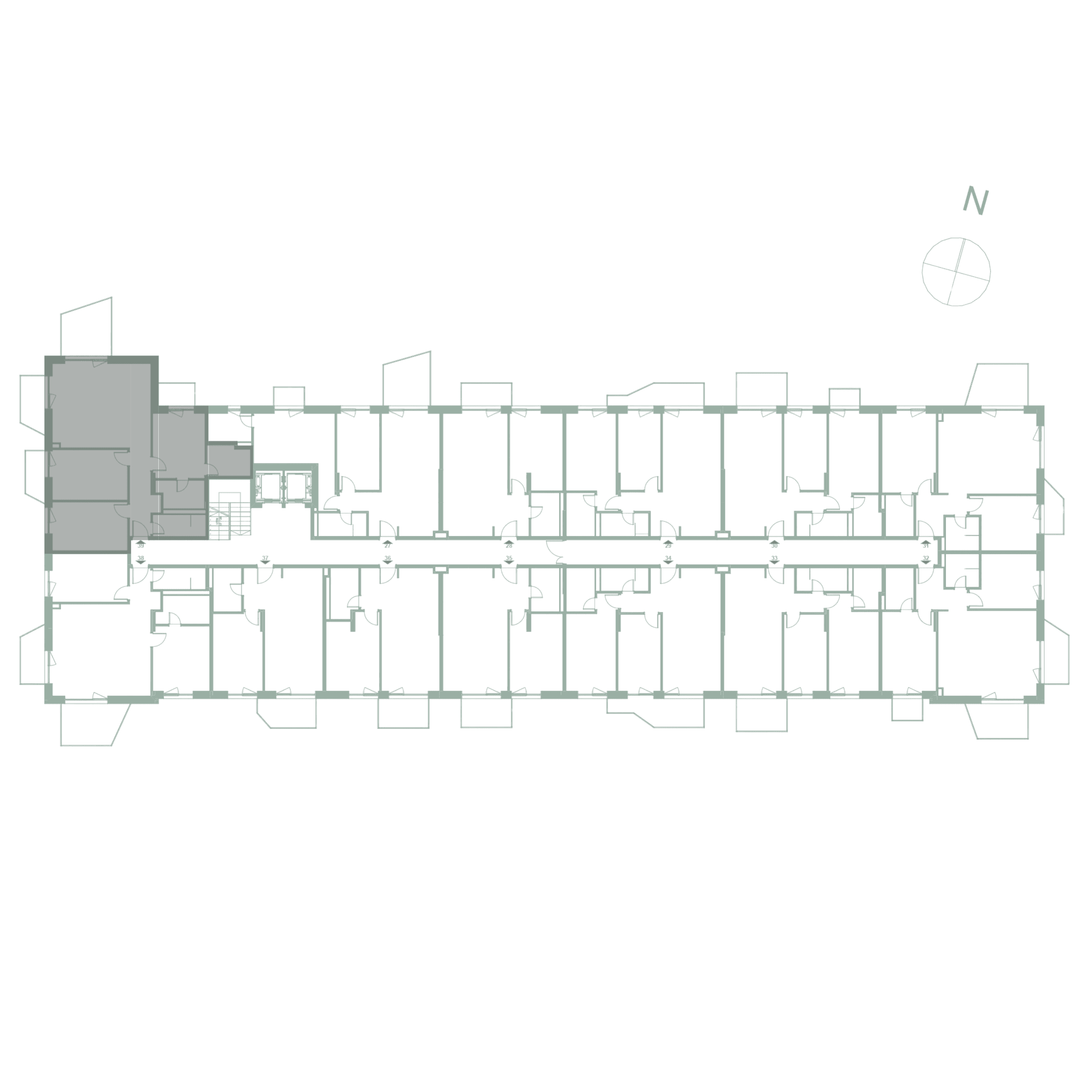 Plan apartament 39