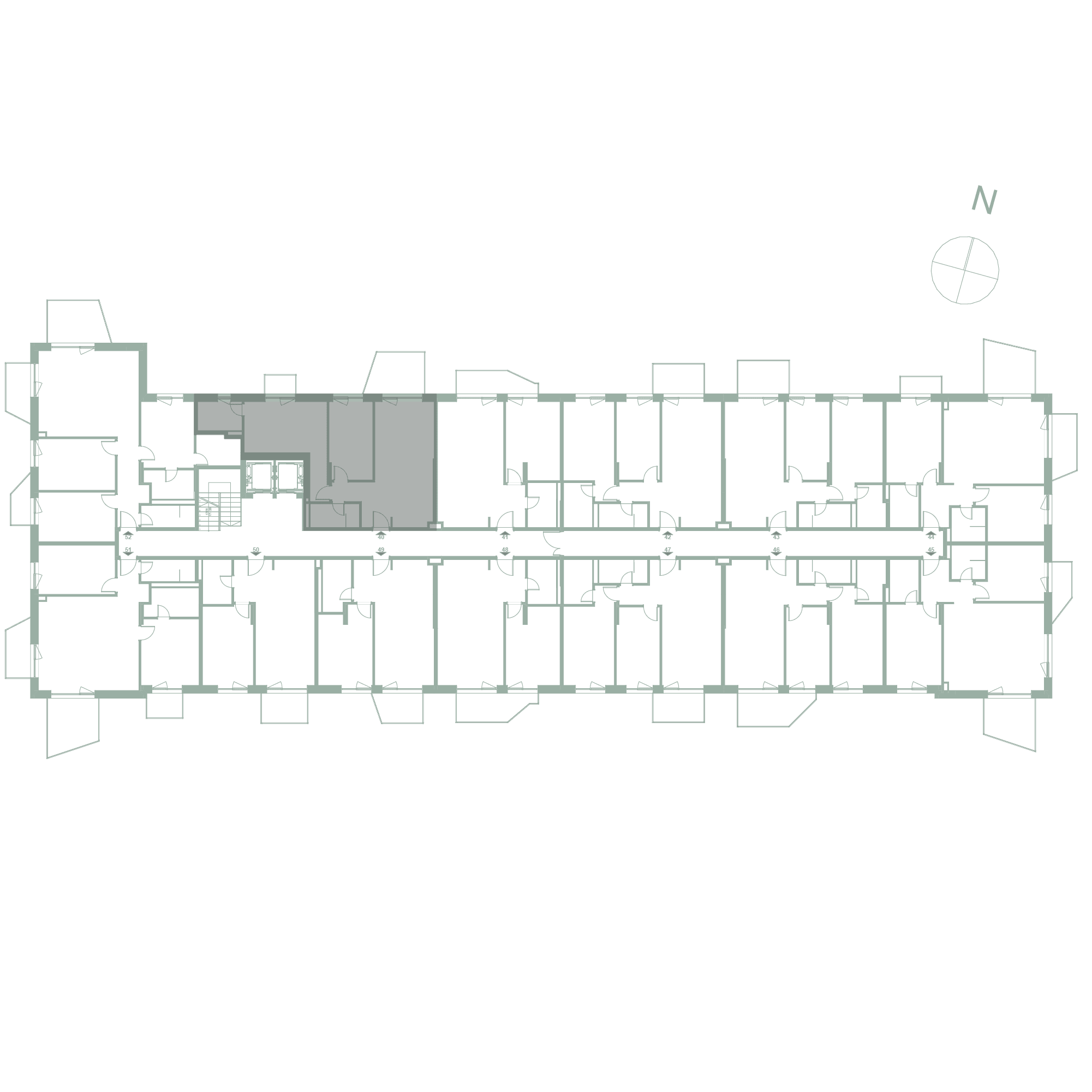 Plan apartament 40