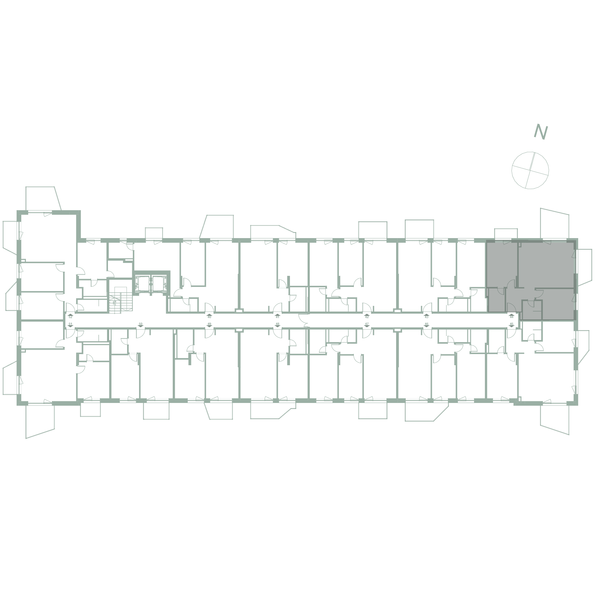 Plan apartament 44