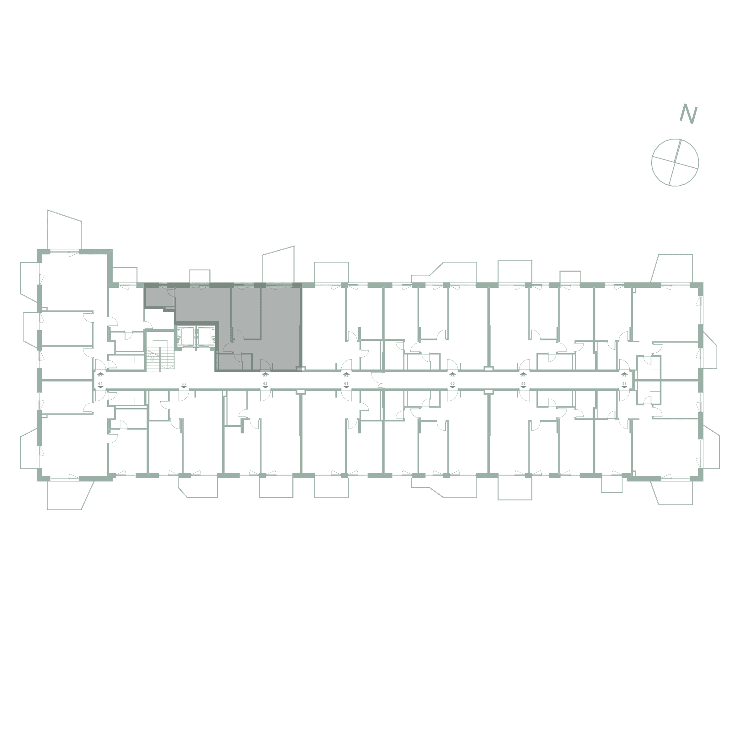 Plan apartament 53