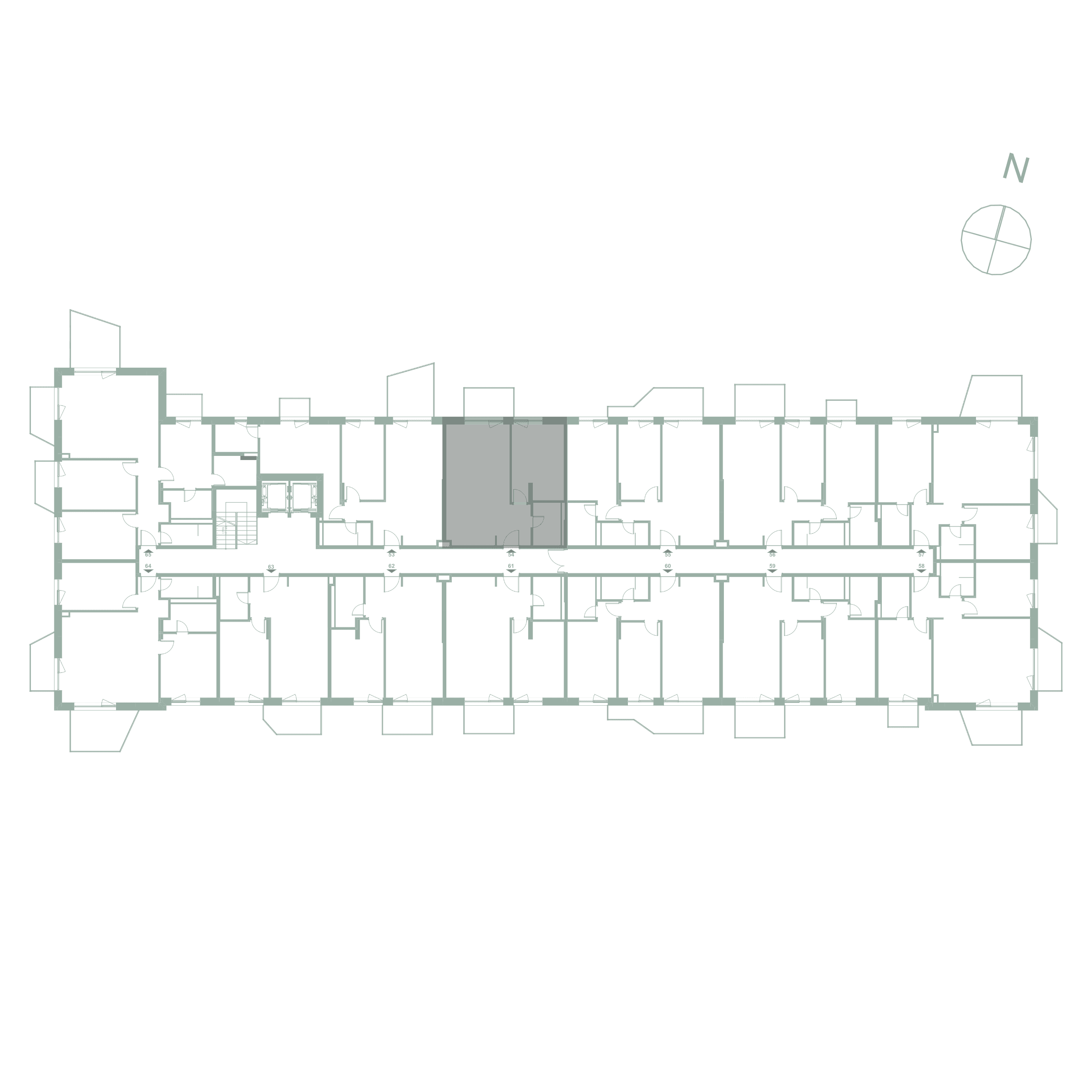 Plan apartament 54