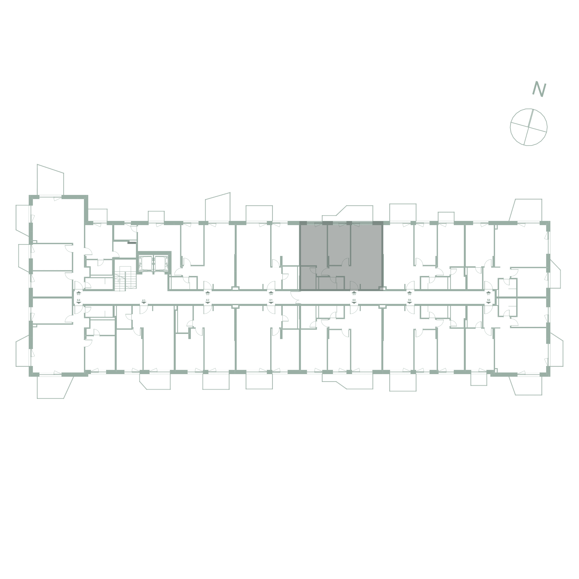 Plan apartament 55
