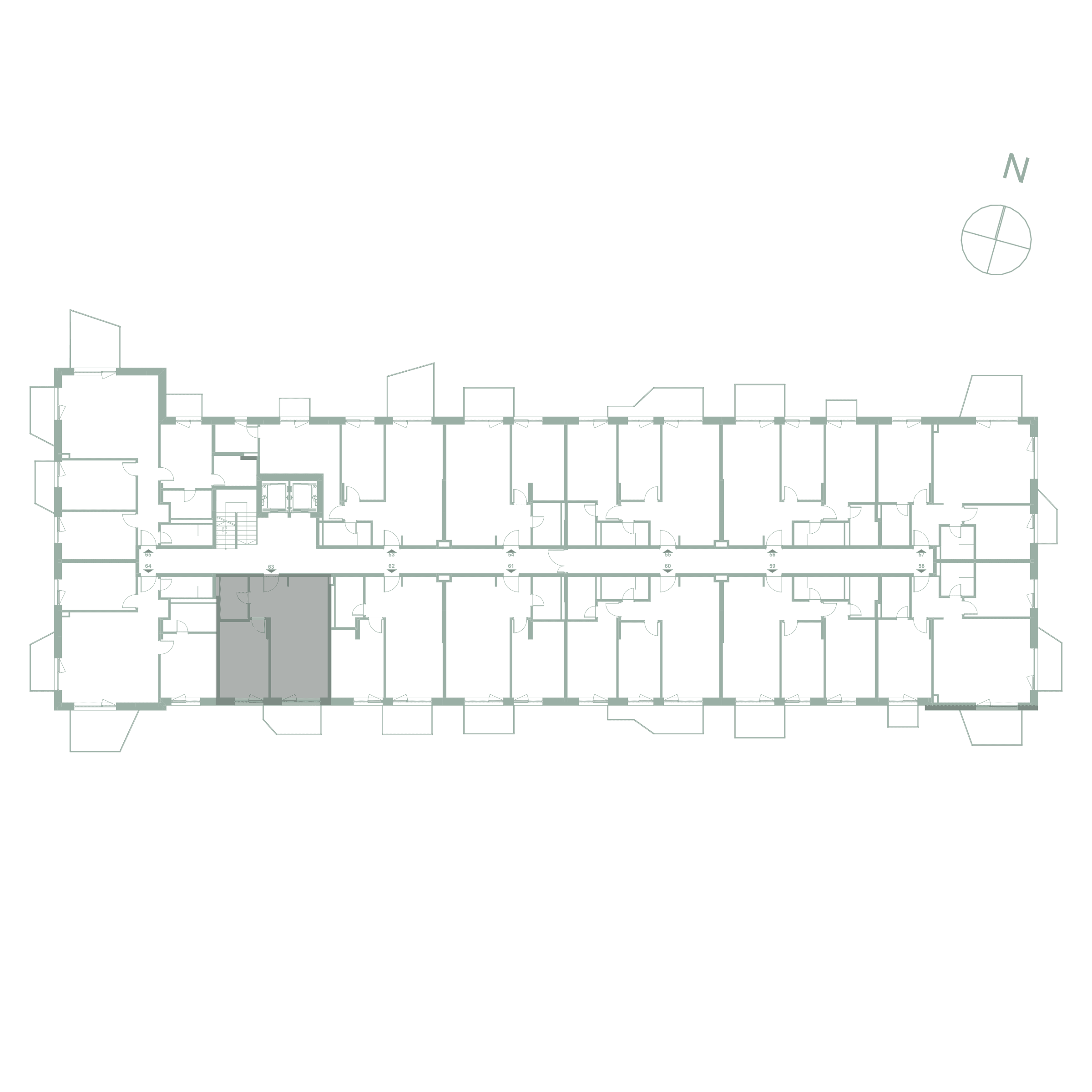 Plan apartament 63