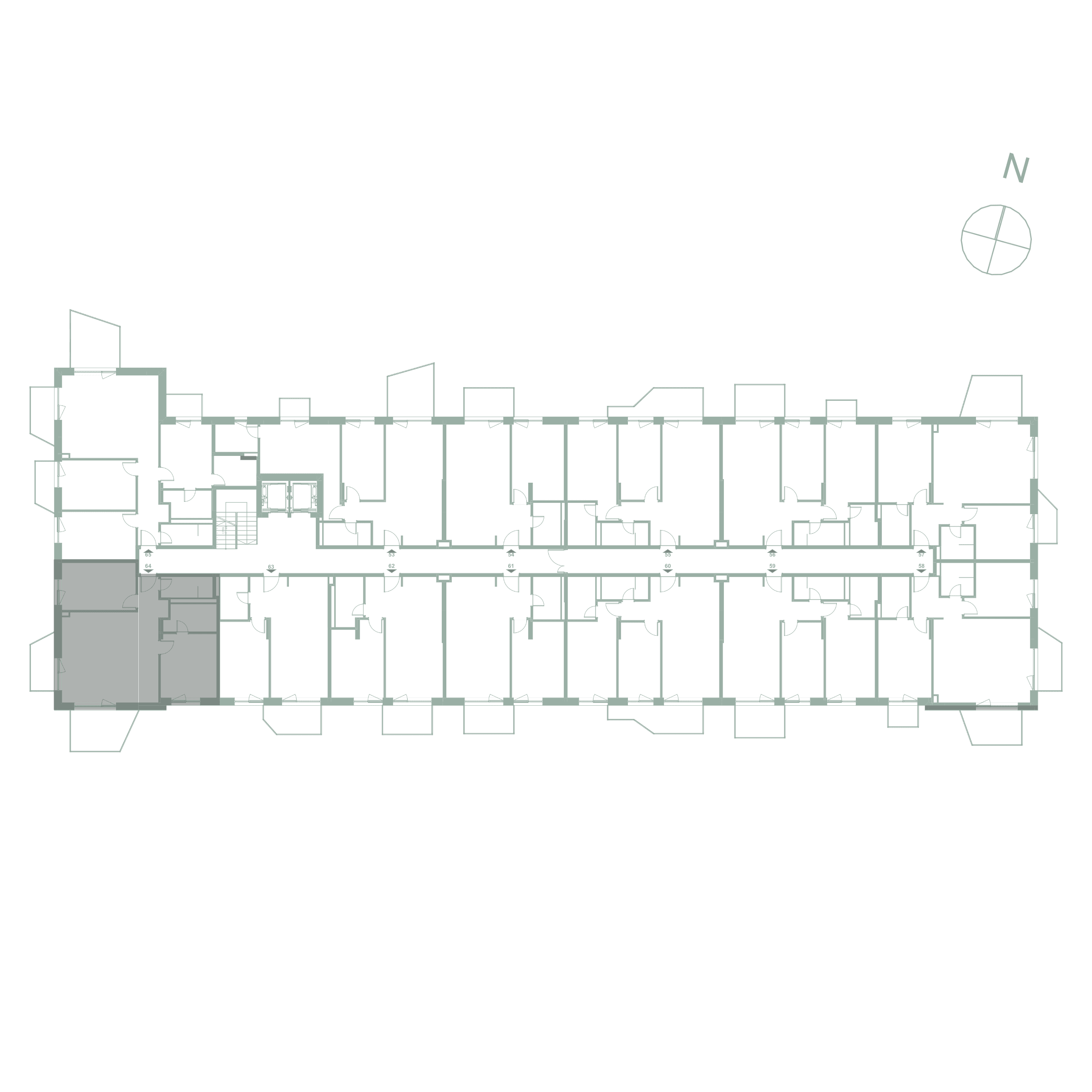 Plan apartament 64