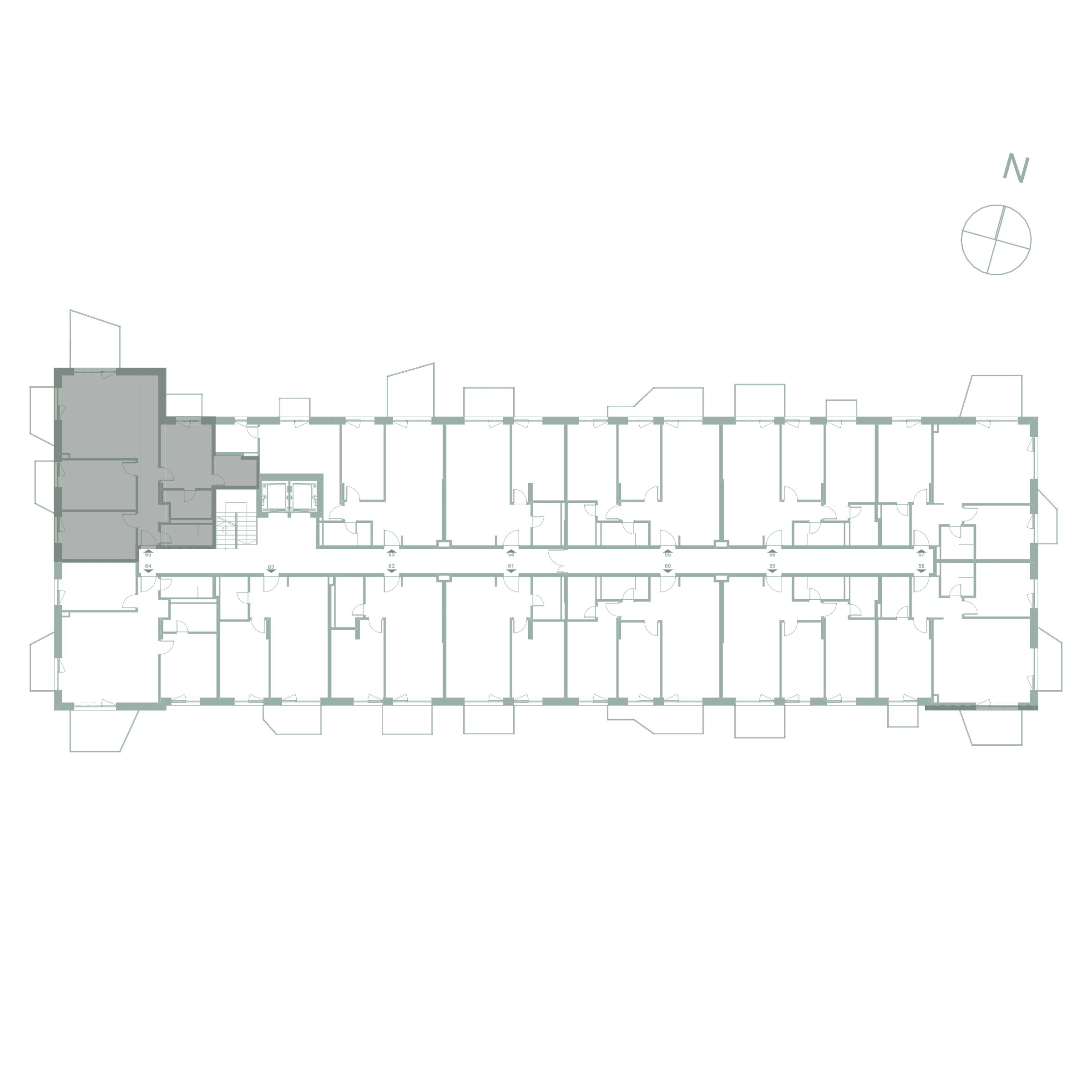 Plan apartament 65