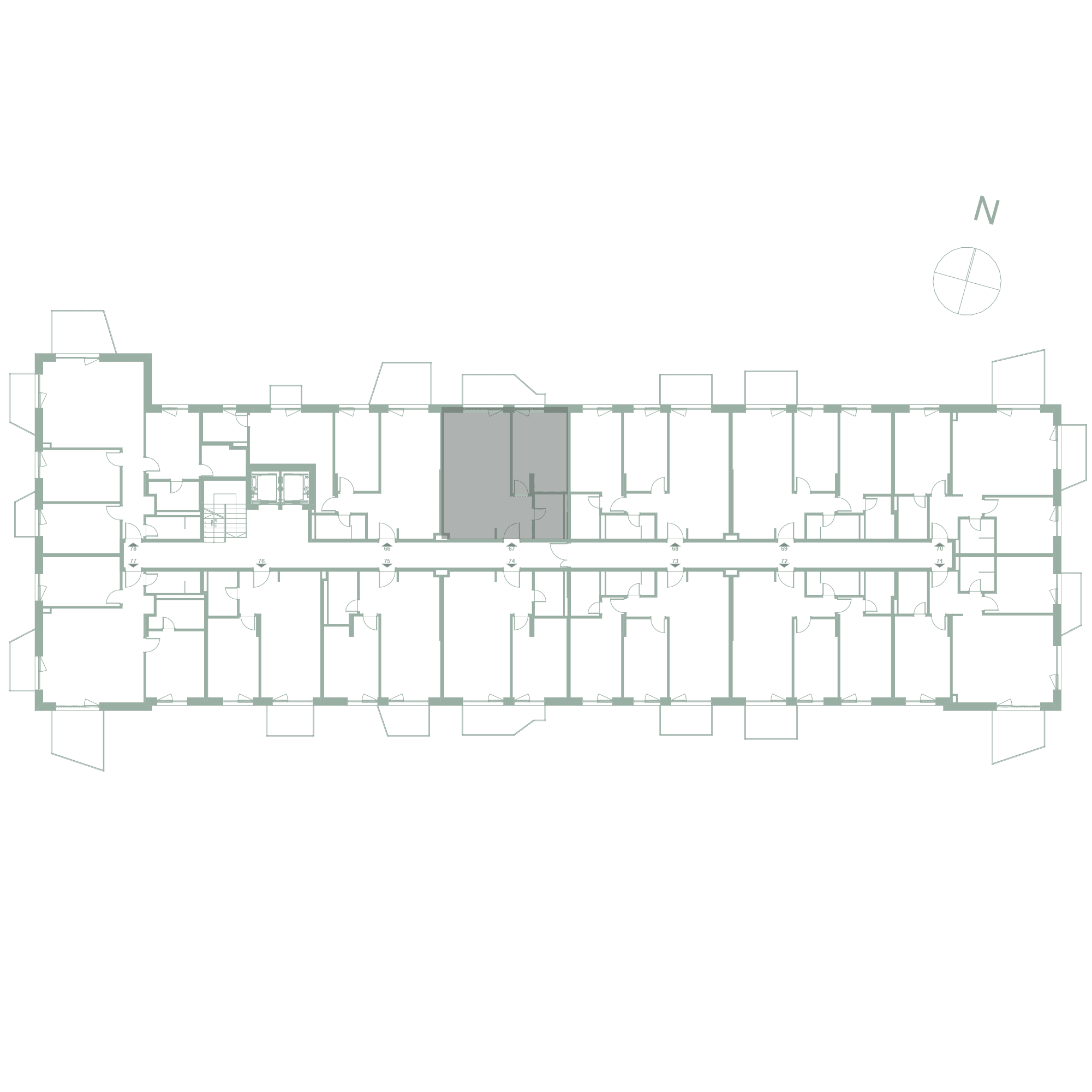Plan apartament 67
