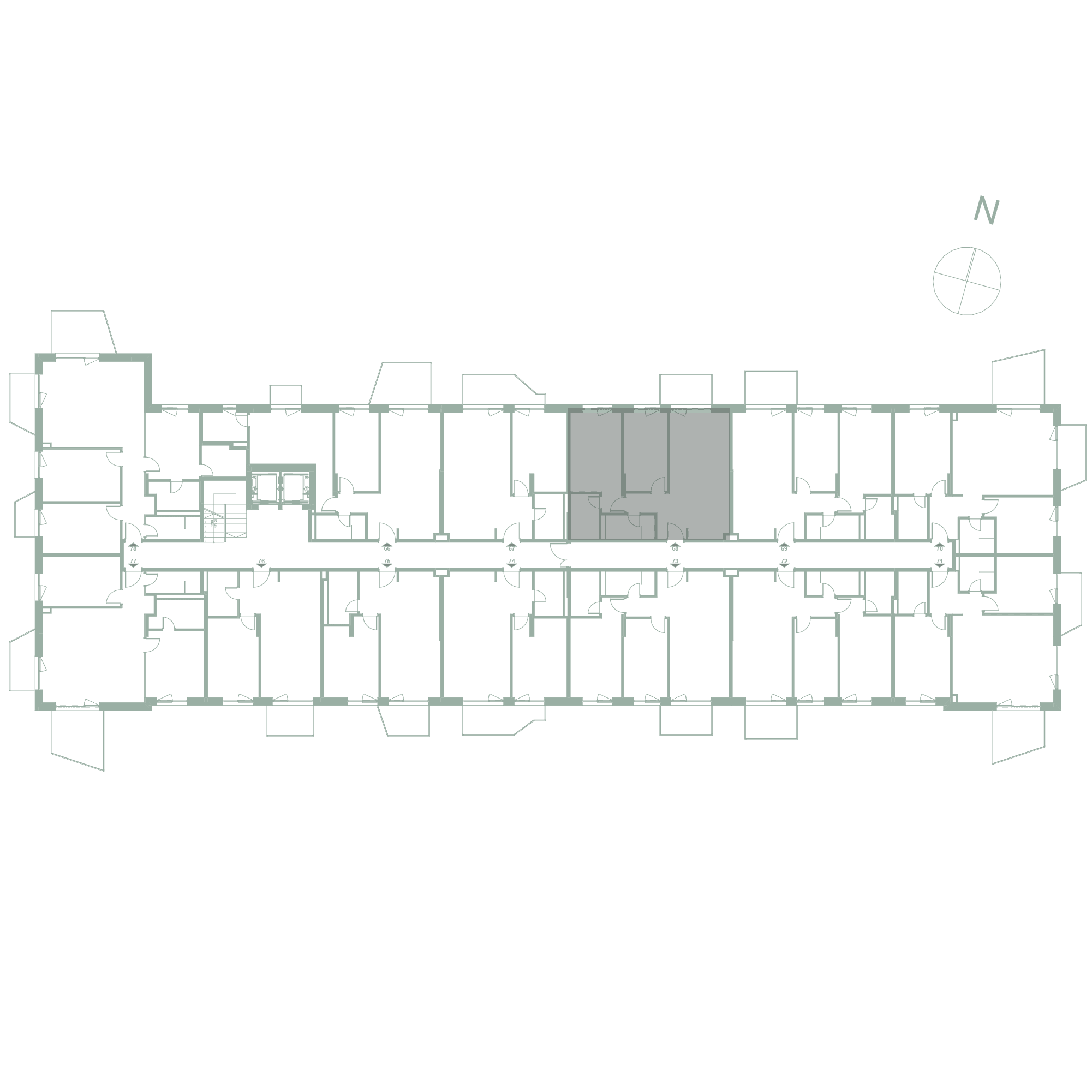 Plan apartament 68