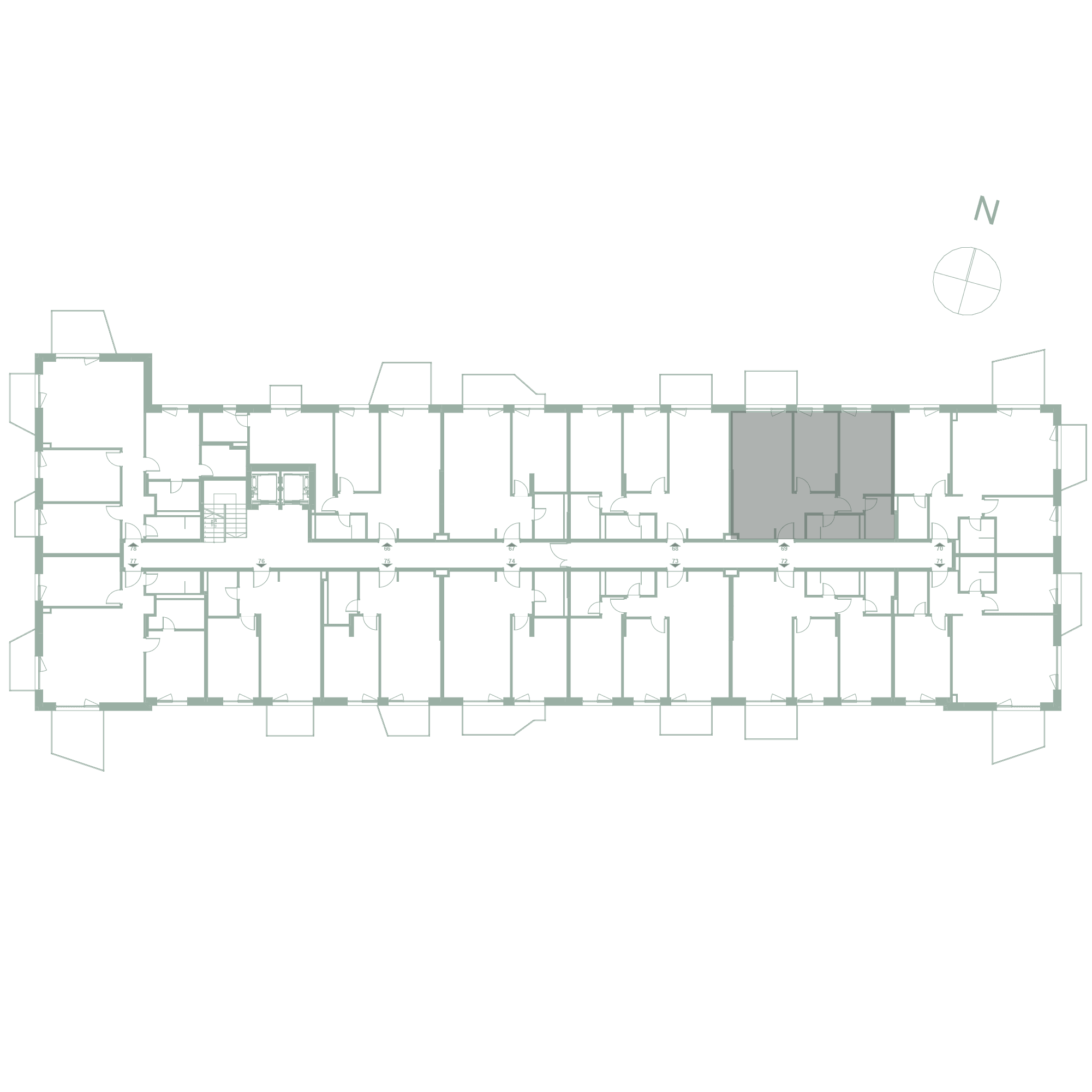 Plan apartament 69