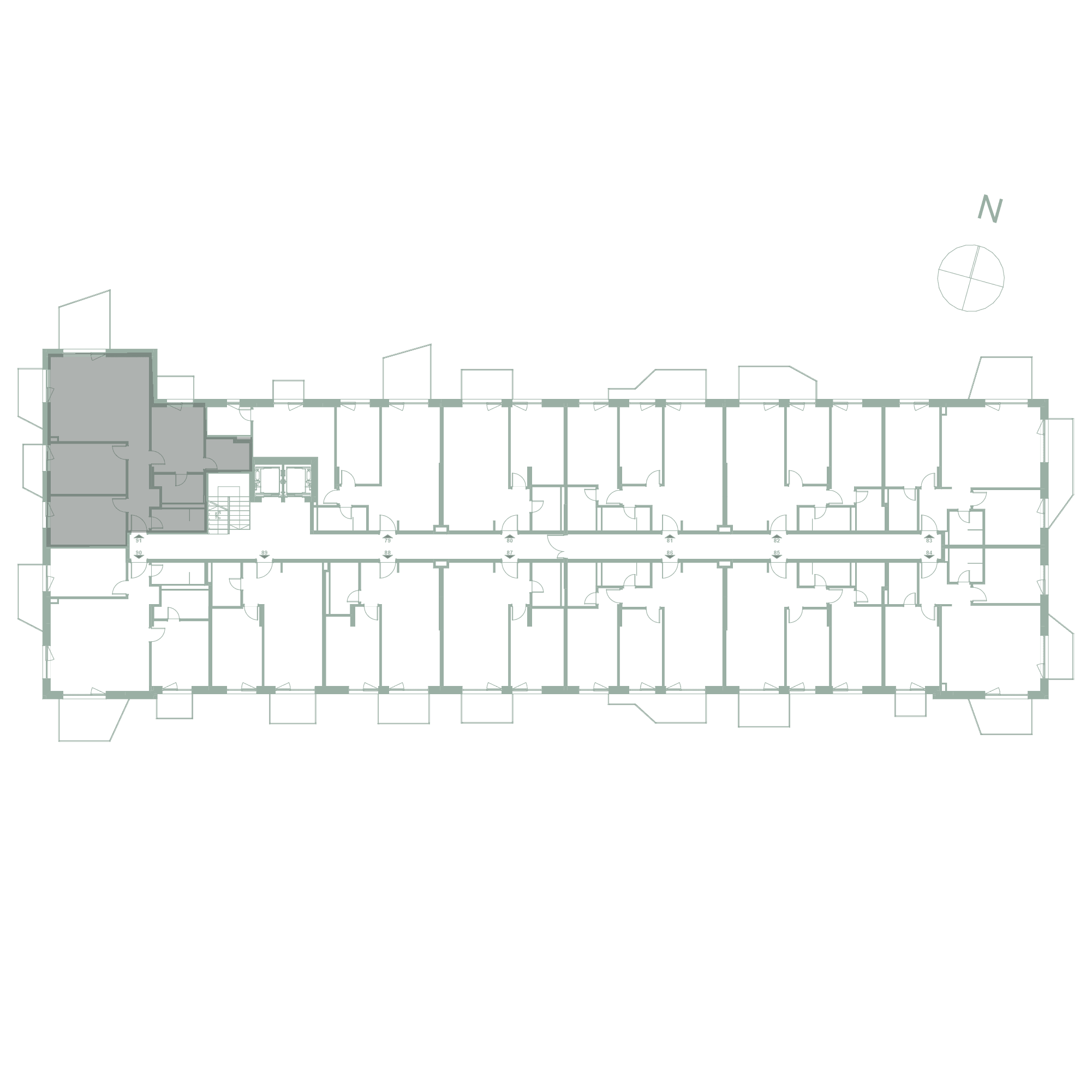 Plan apartament 91