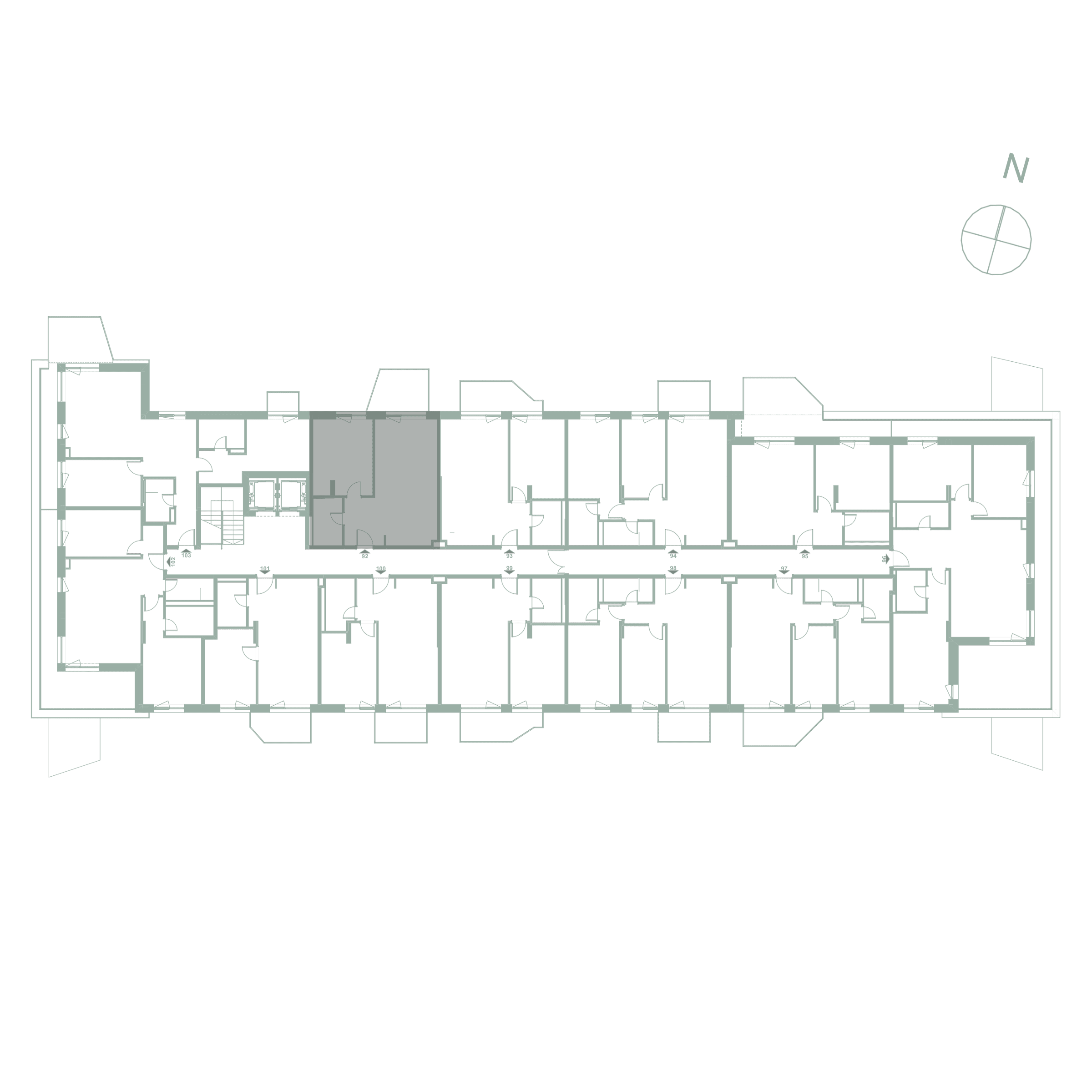 Plan apartament 92