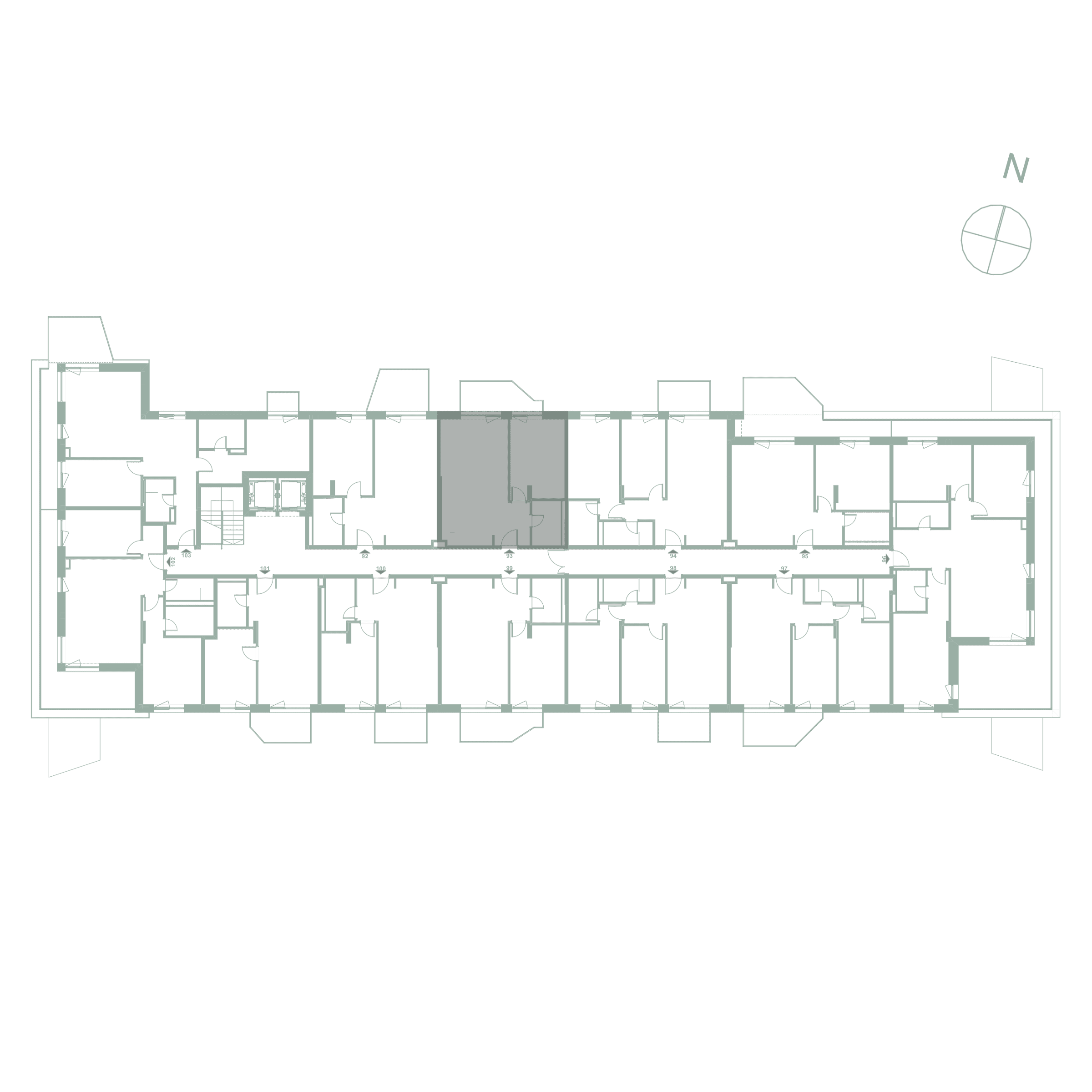 Plan apartament 93