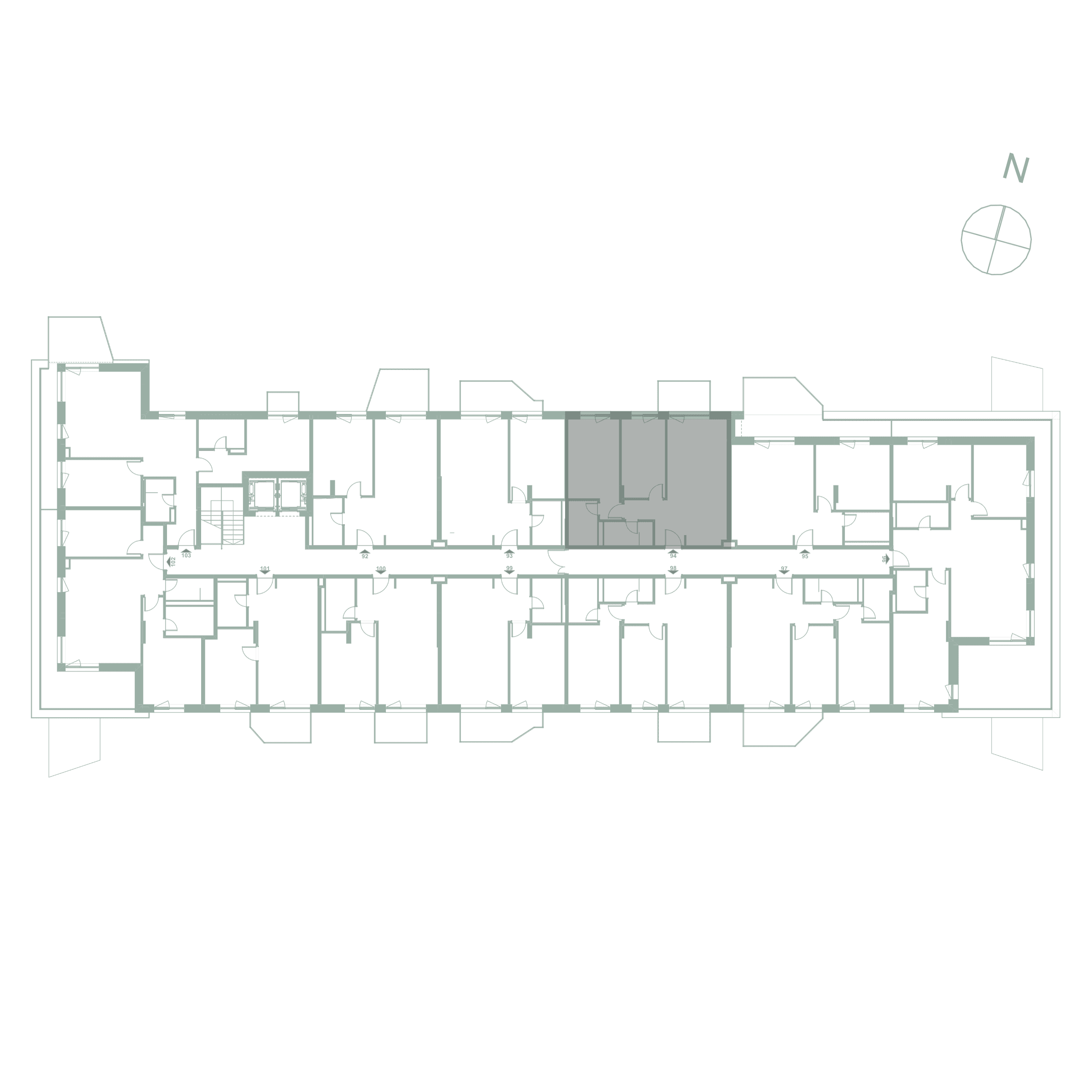 Plan apartament 94
