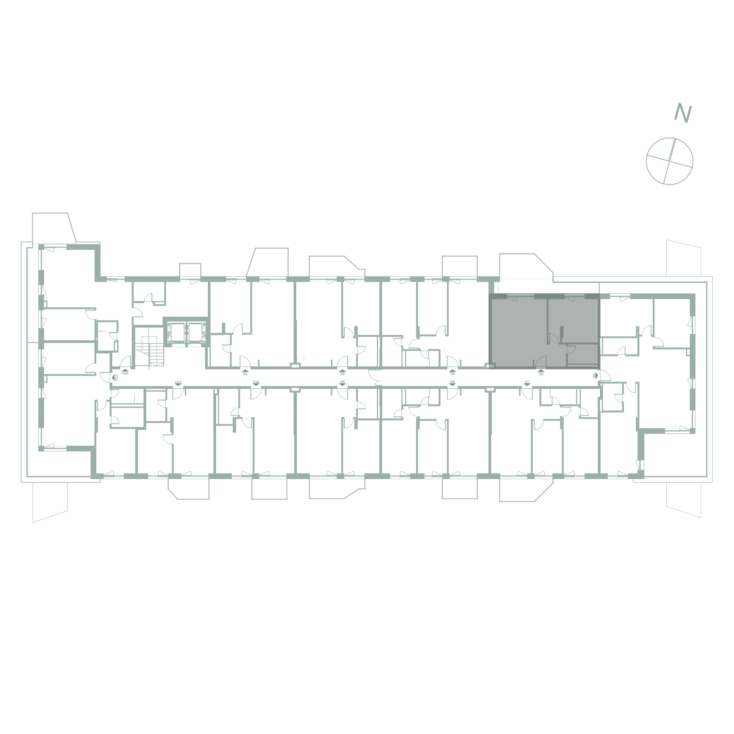 Plan apartament 95