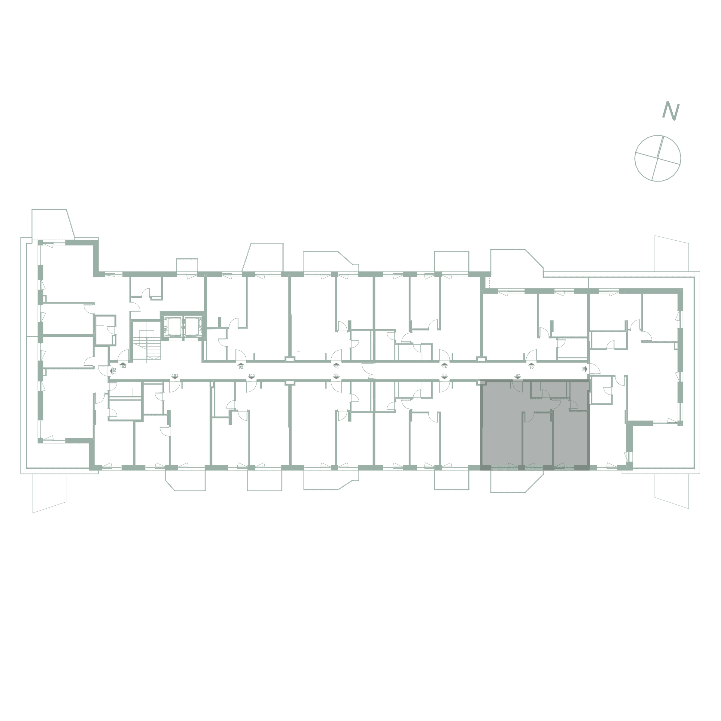 Plan apartament 97