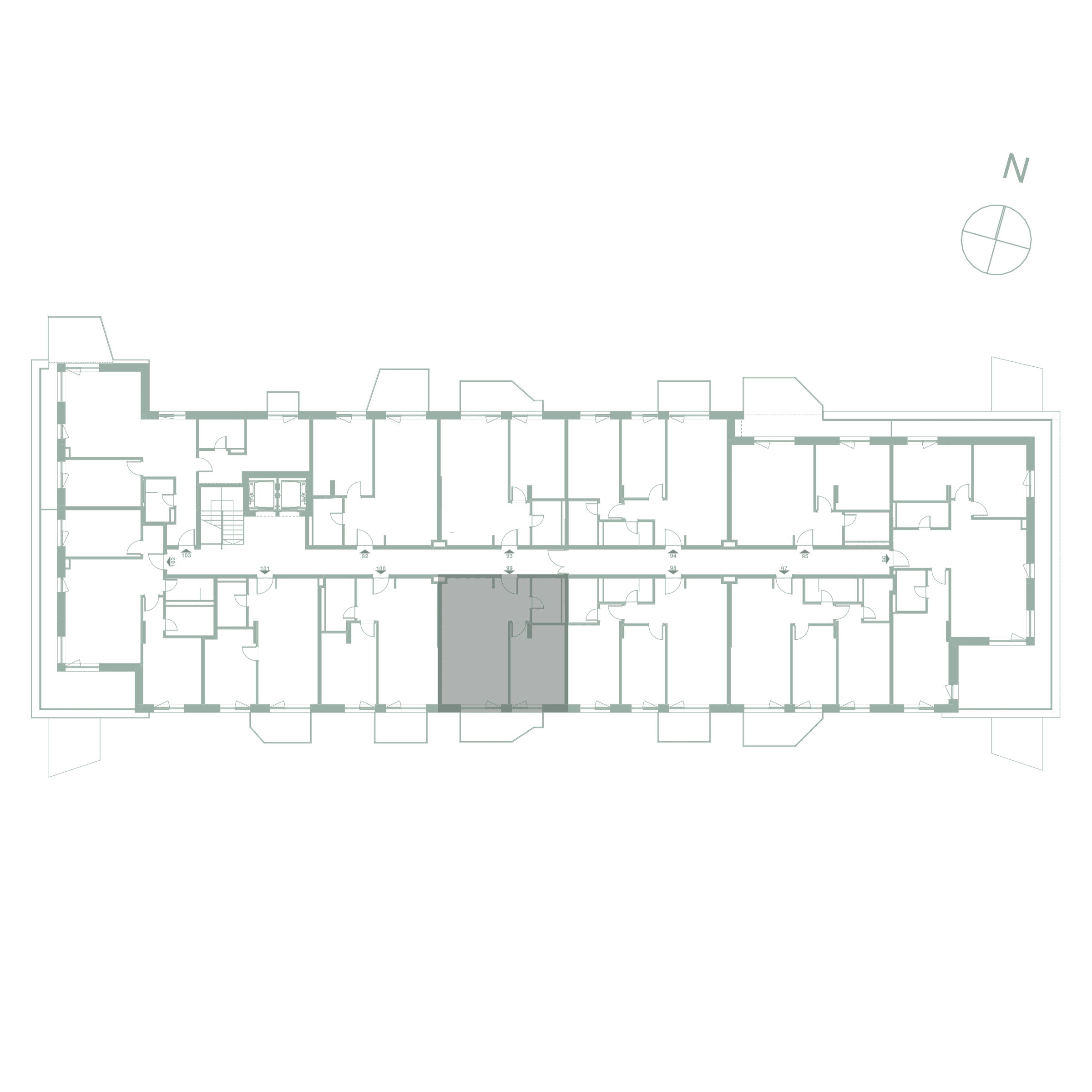 Plan apartament 99