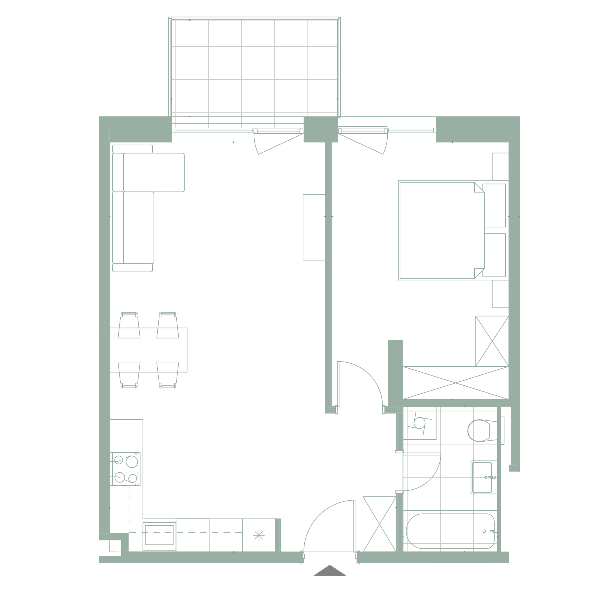 Plan apartament 54