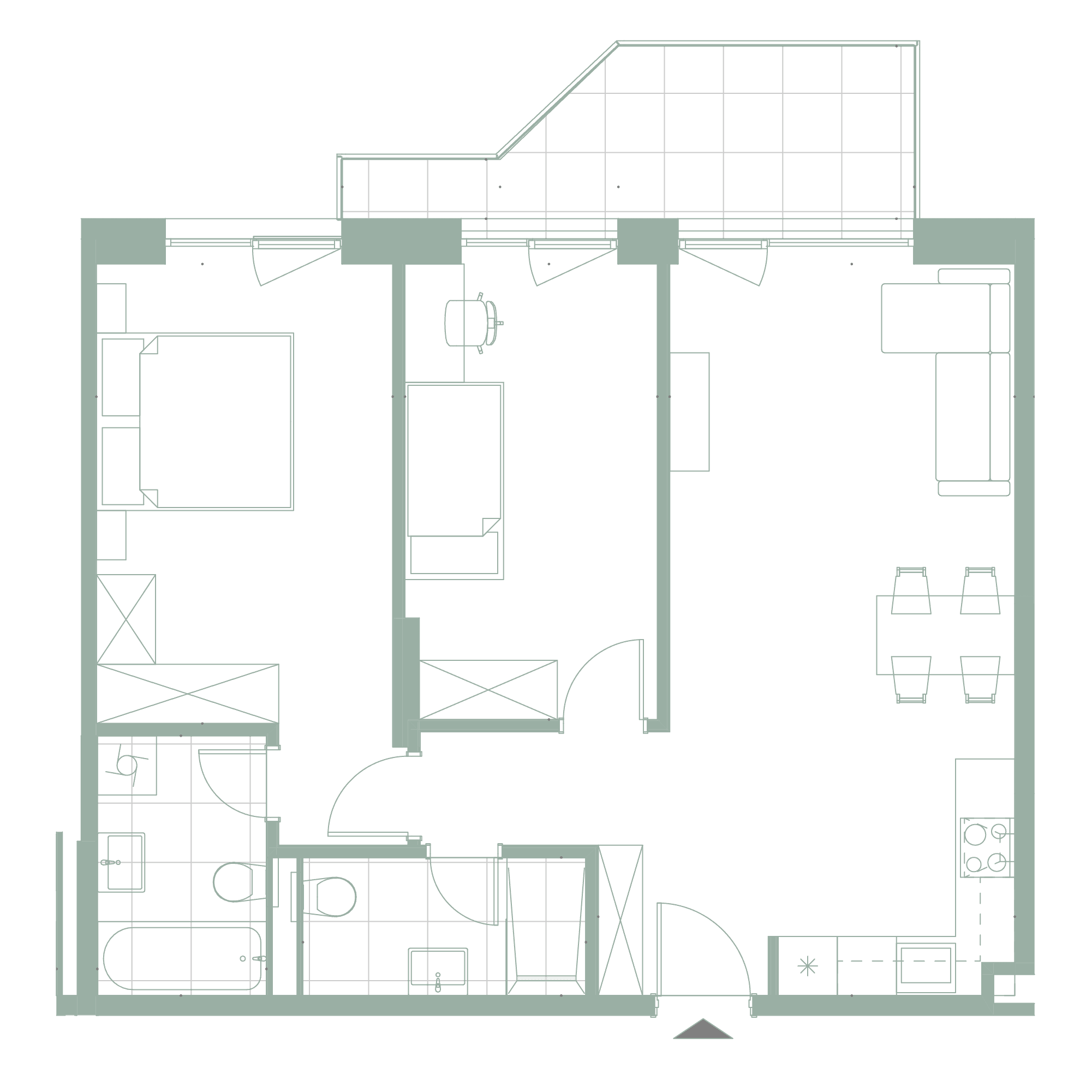 Plan apartament 55