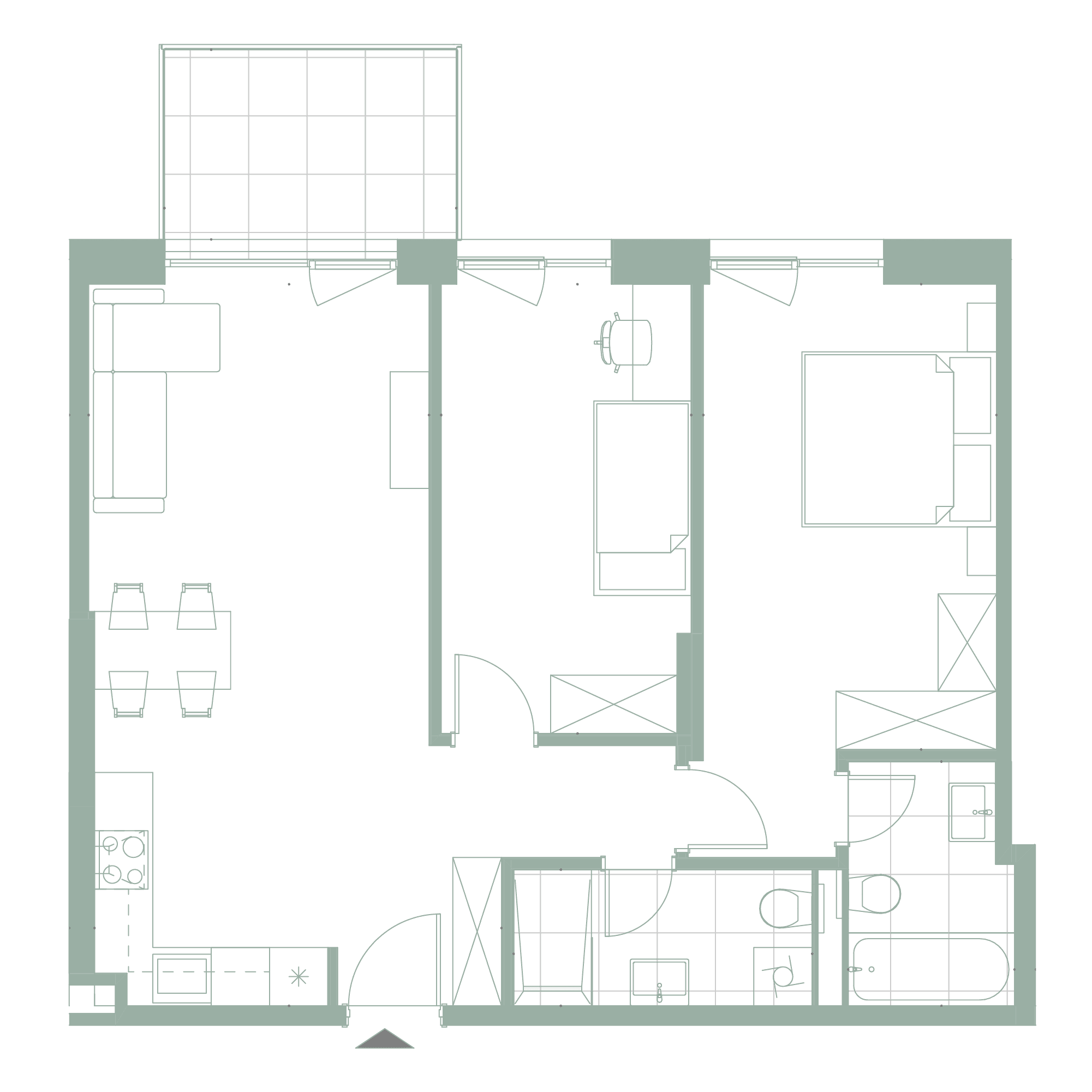 Plan apartament 43
