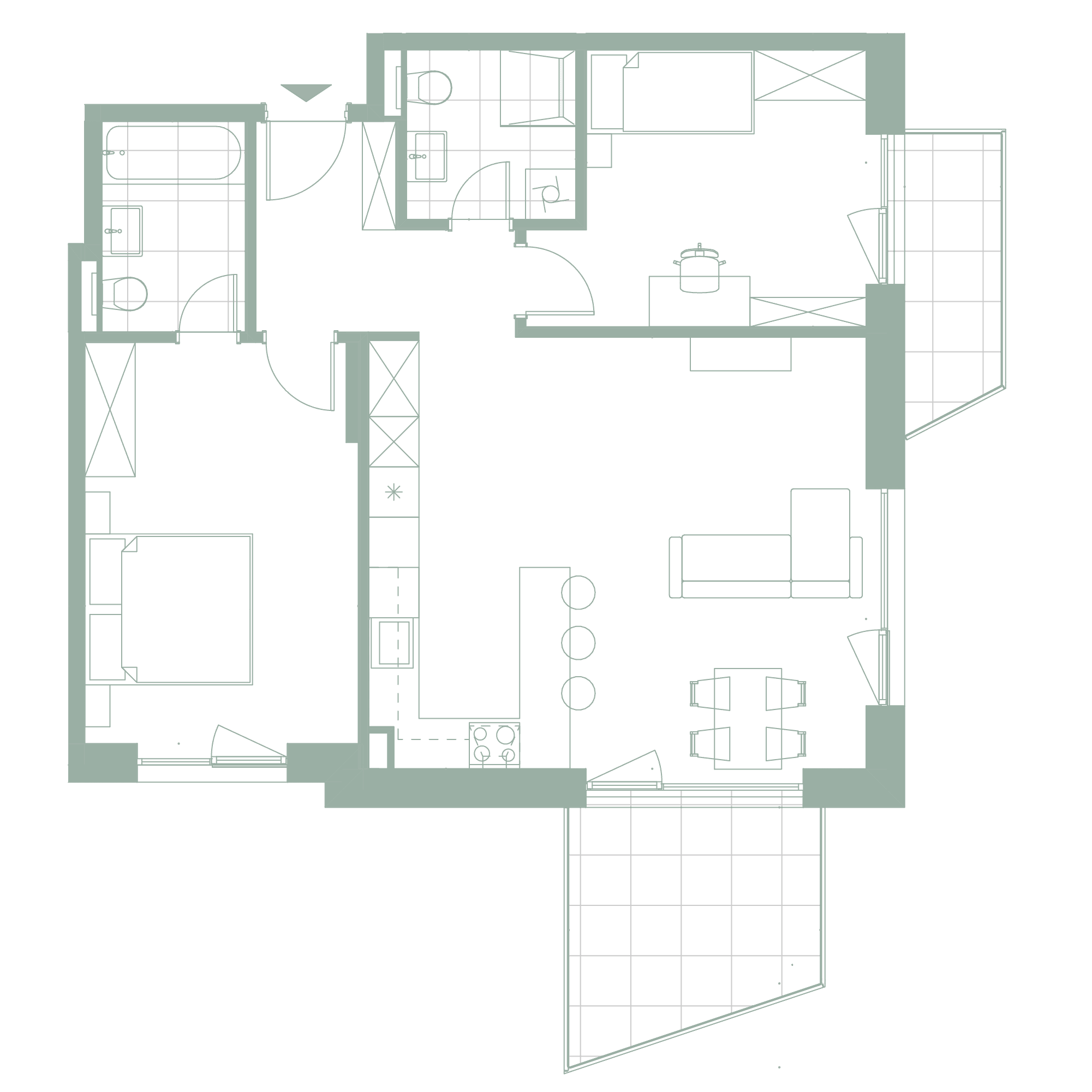 Plan apartament 71
