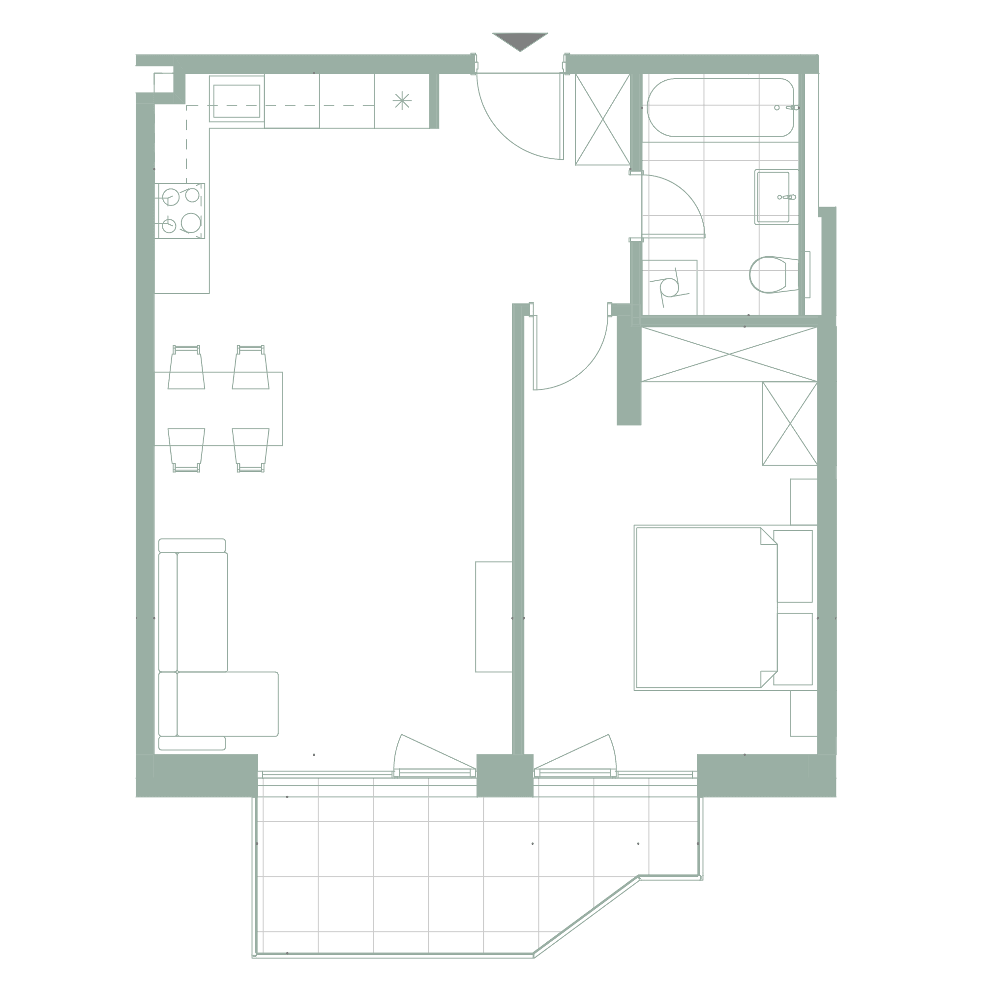 Plan apartament 74