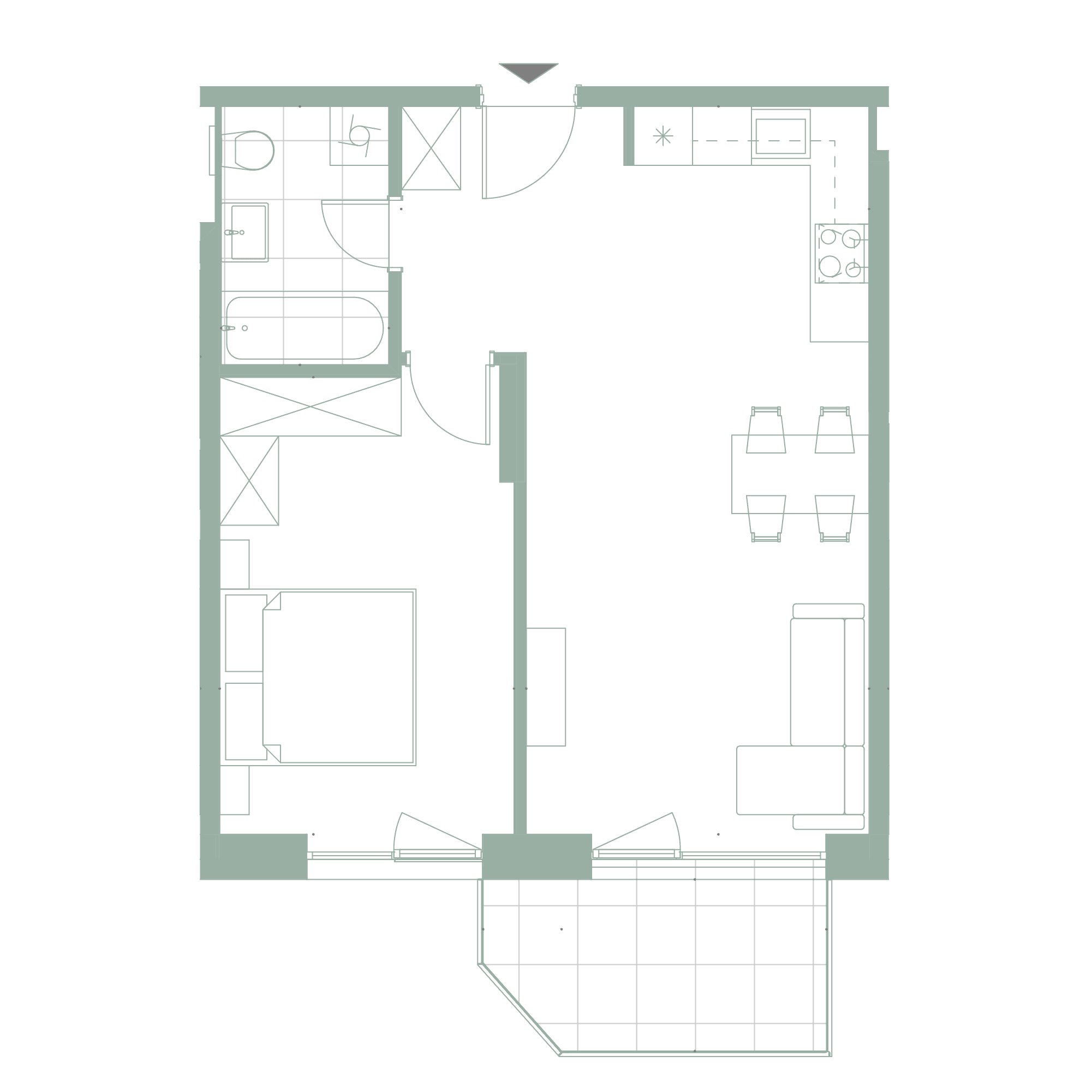 Plan apartament 37
