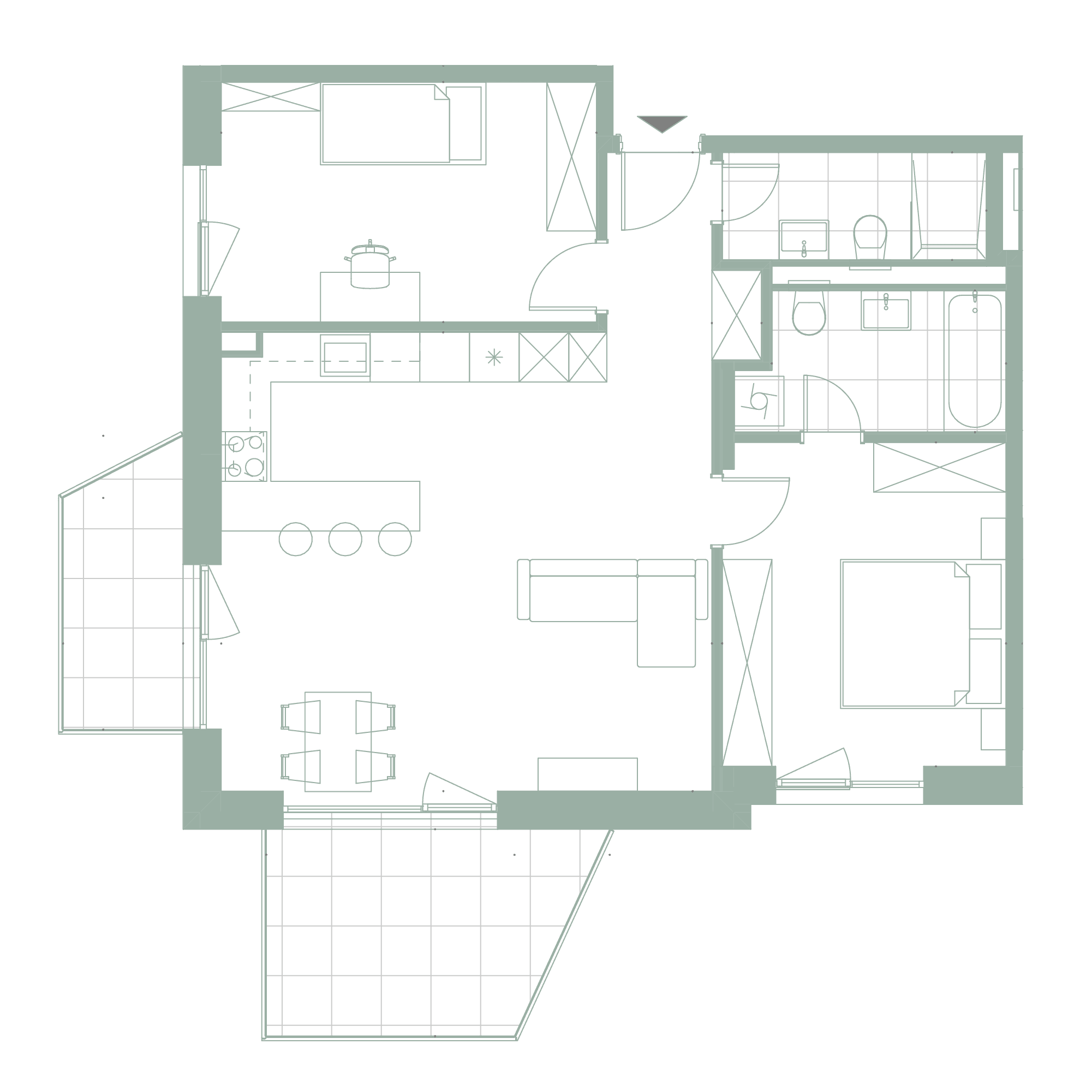 Plan apartament 38