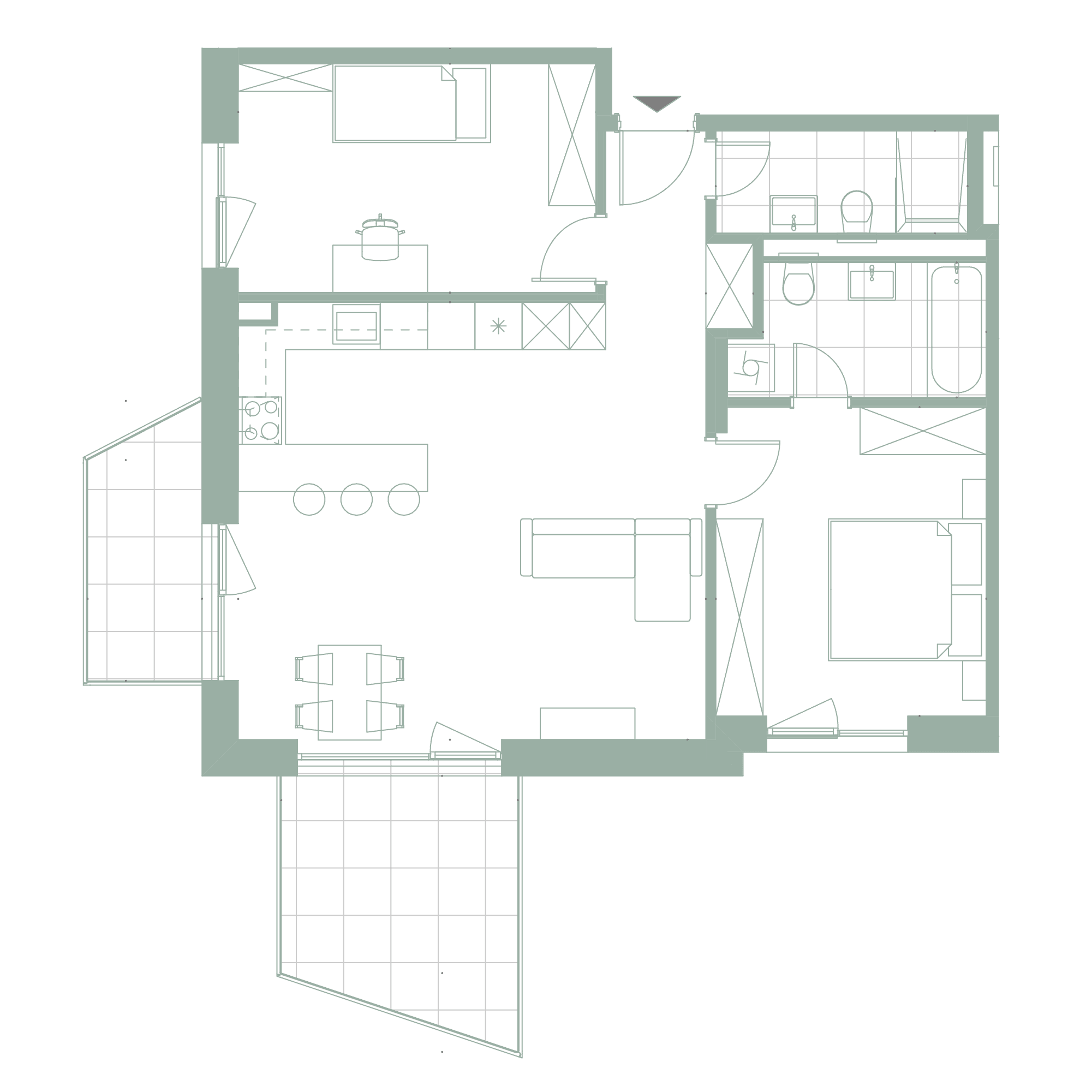 Plan apartament 77