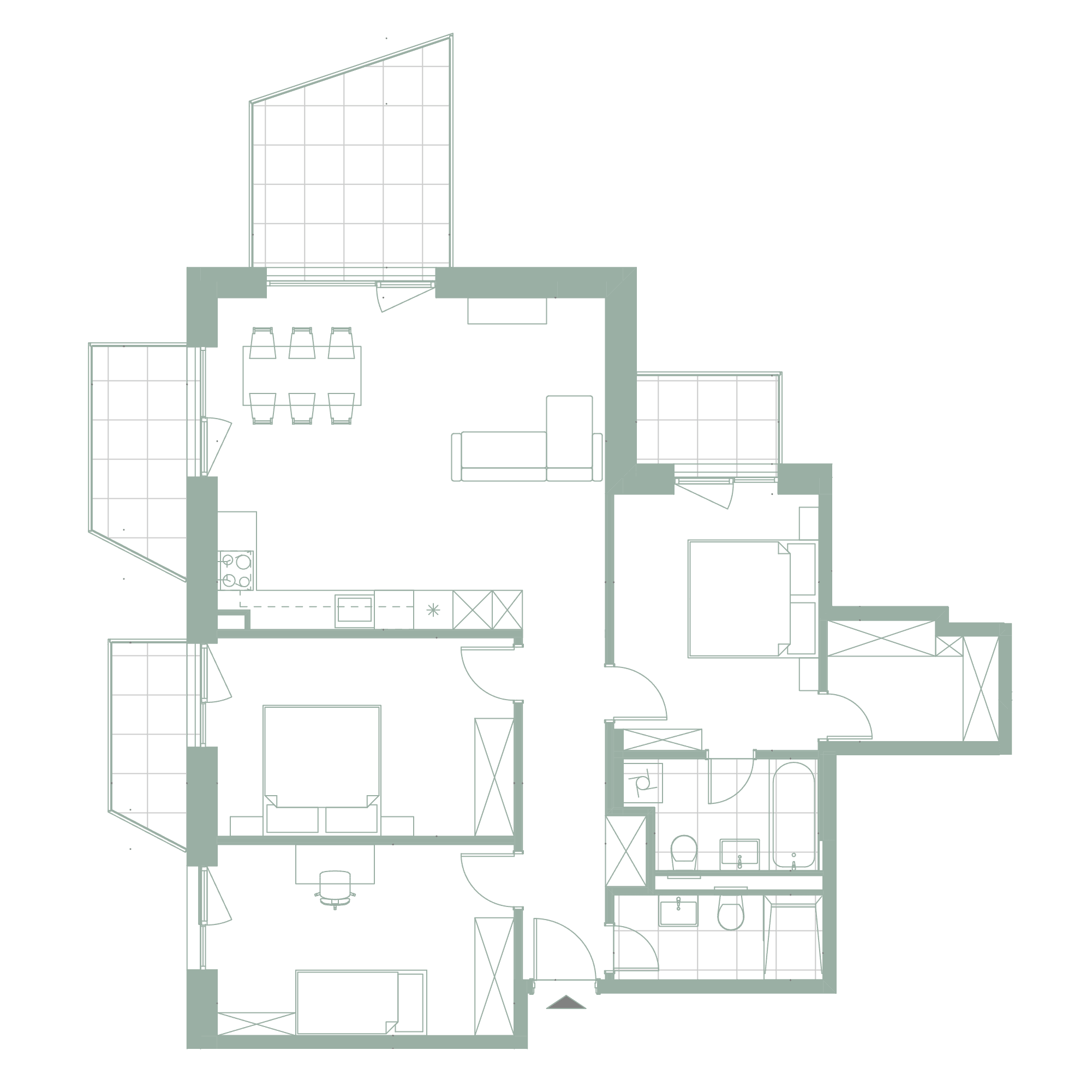 Plan apartament 39