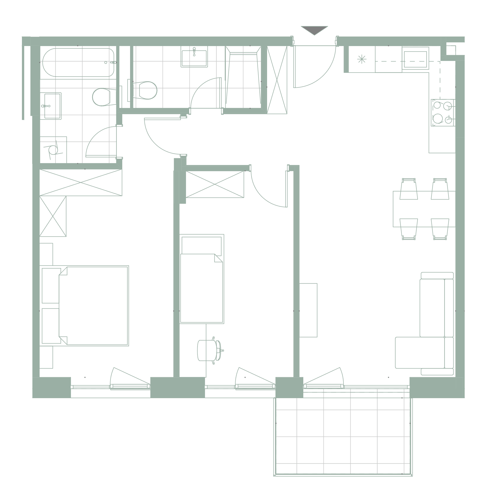 Plan apartament 98