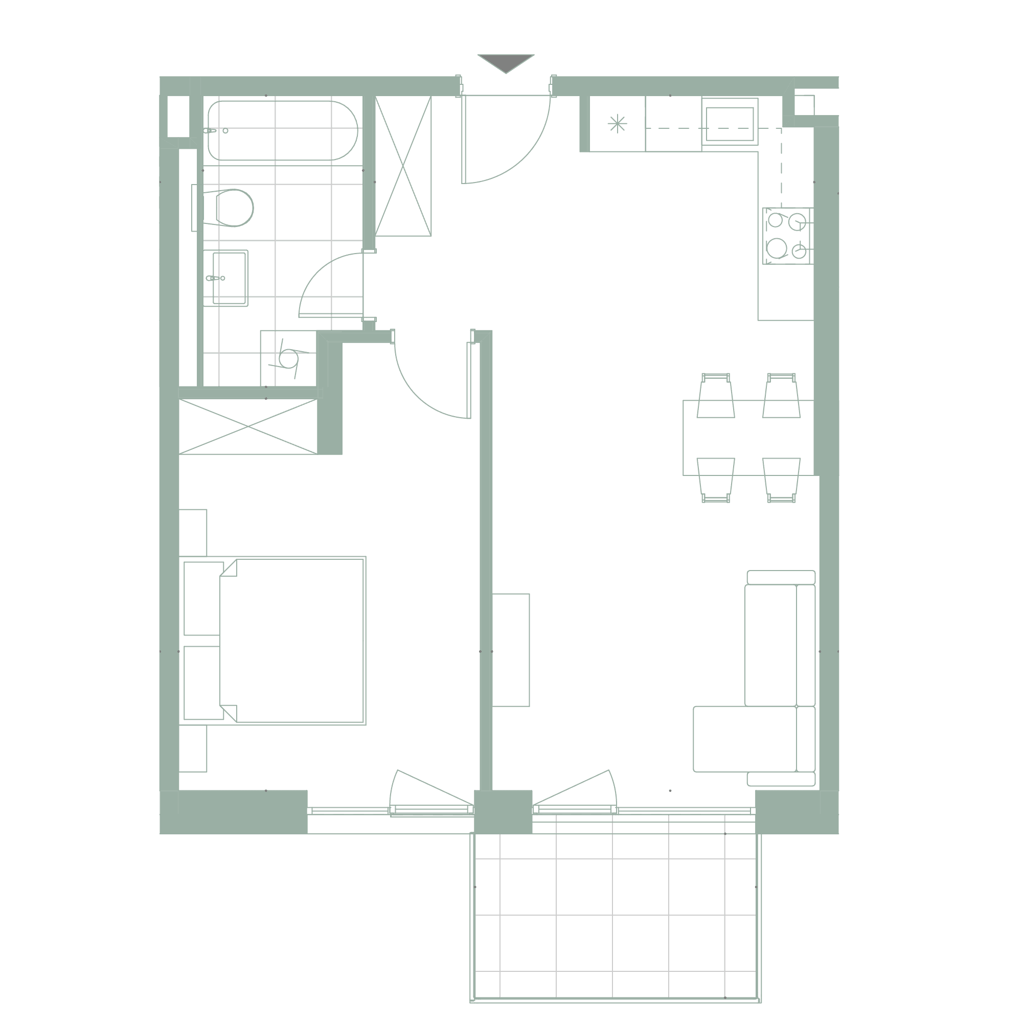 Plan apartament 100