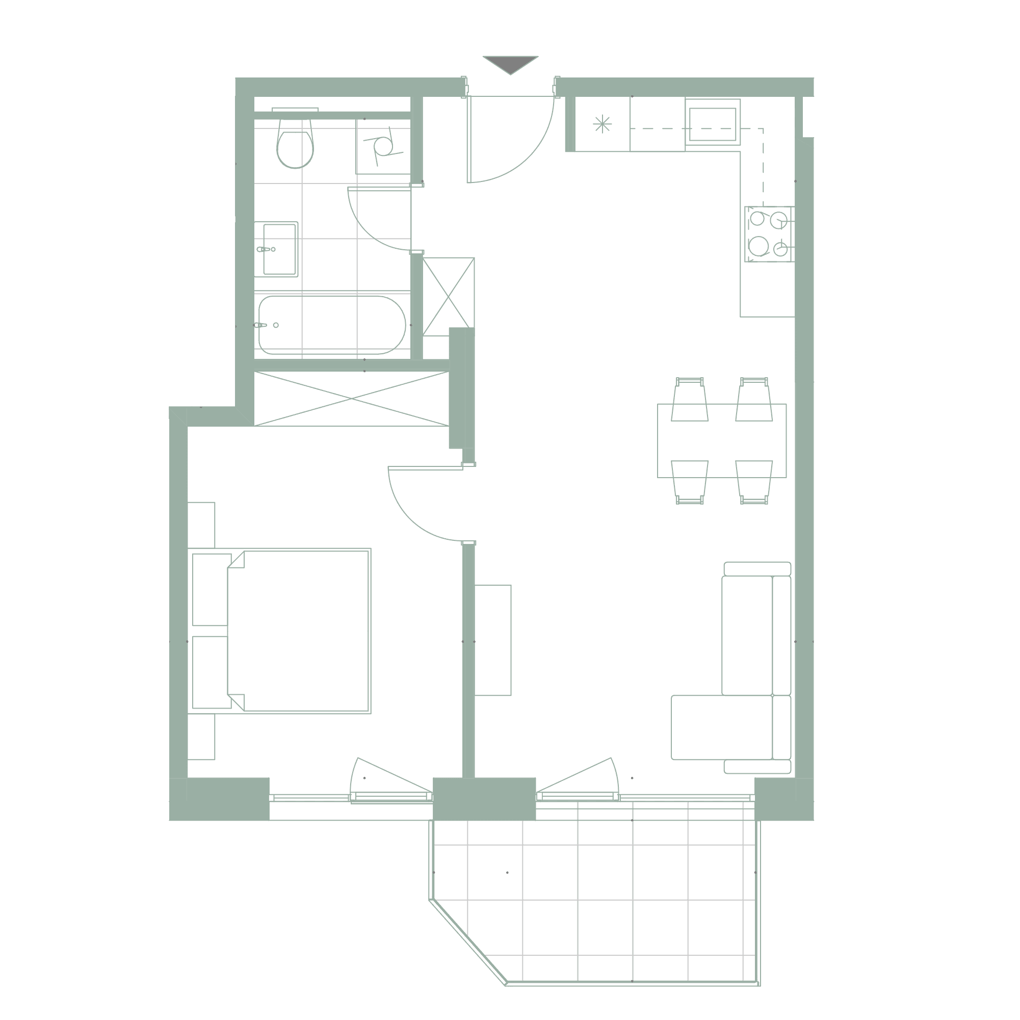 Plan apartament 101
