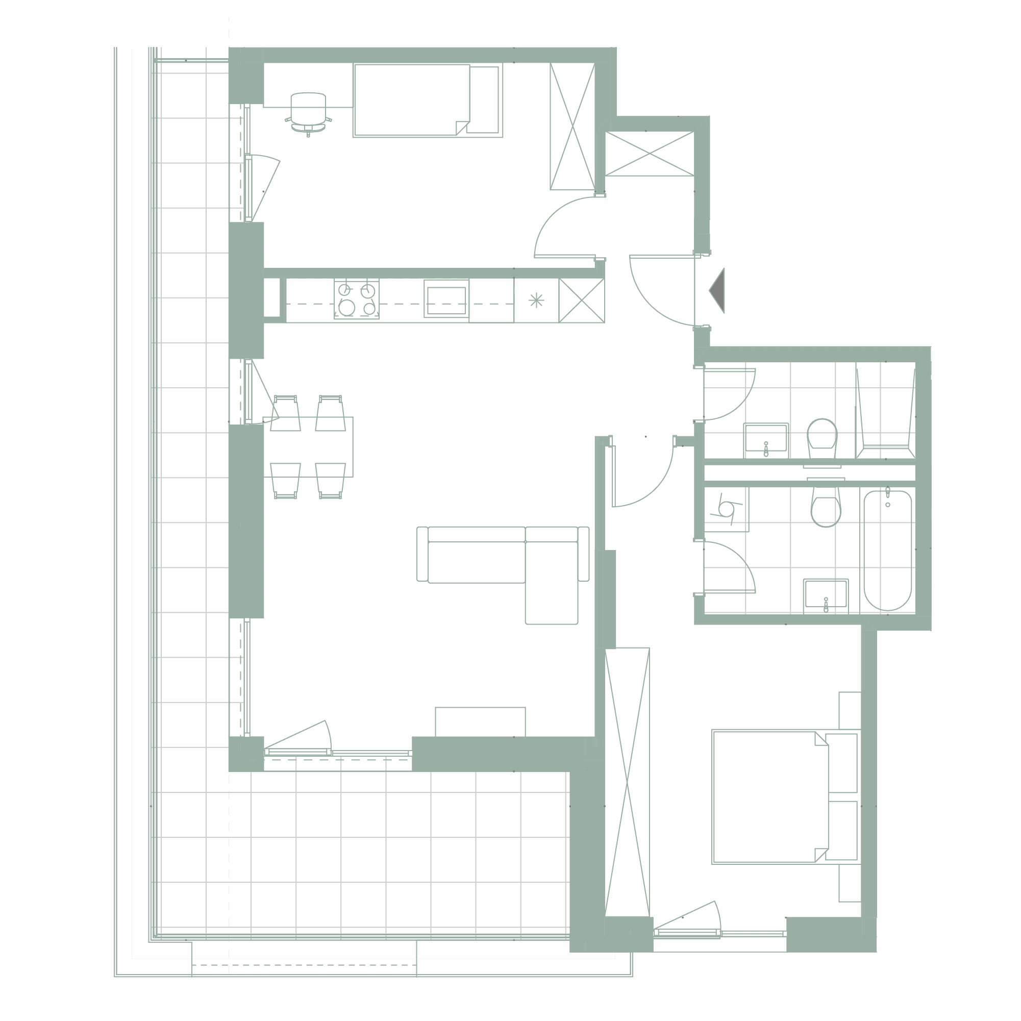 Plan apartament 102