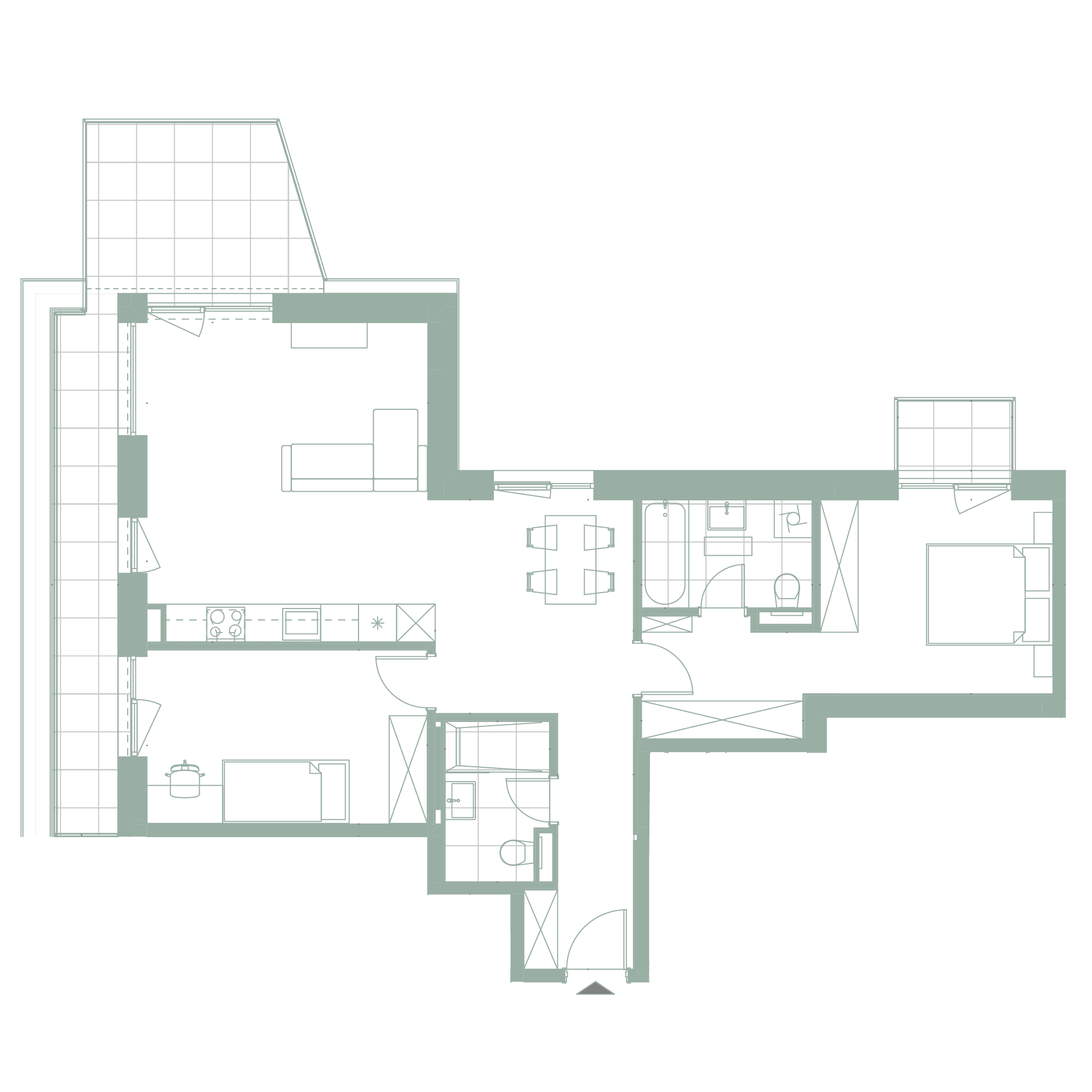 Plan apartament 103